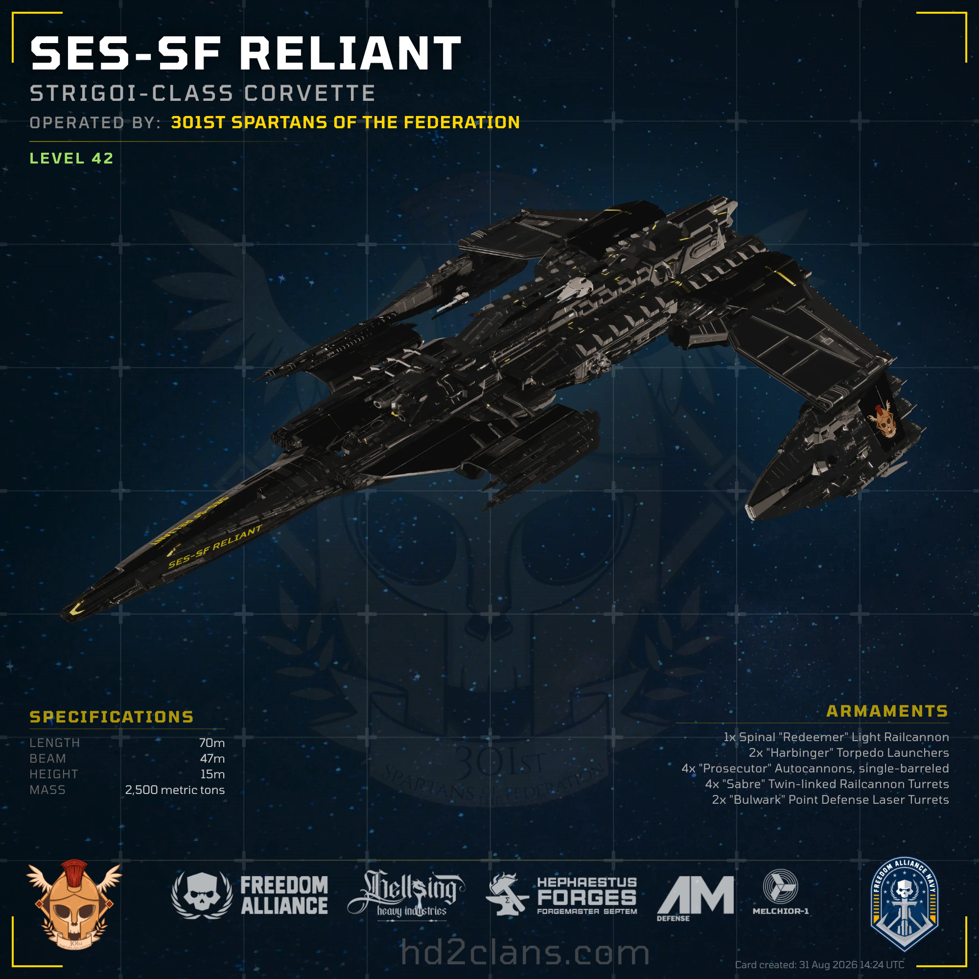 SES-SF Reliant