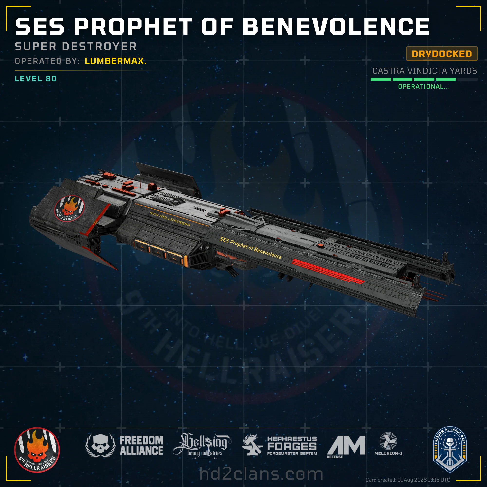 SES Prophet of Benevolence