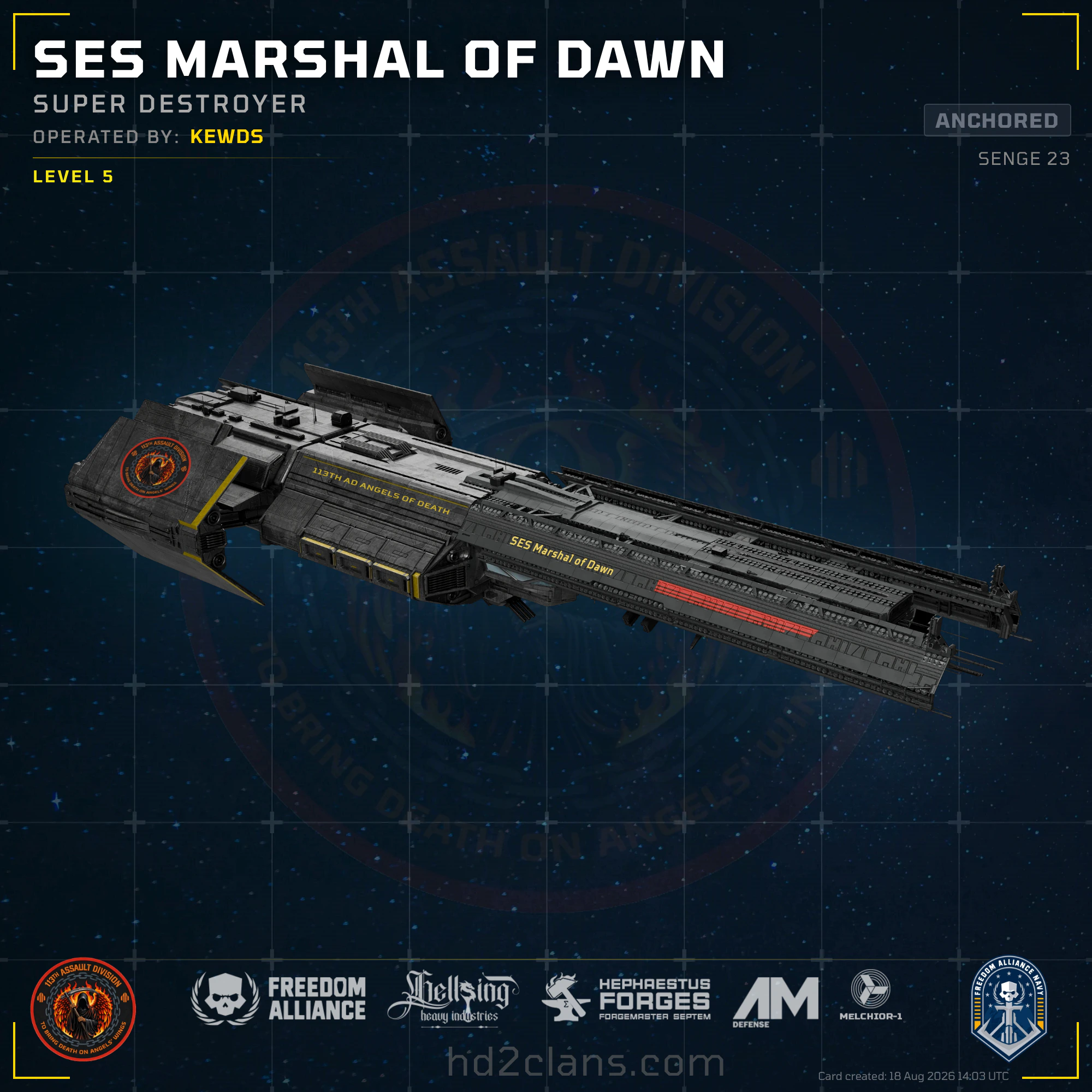 SES Marshal of Dawn