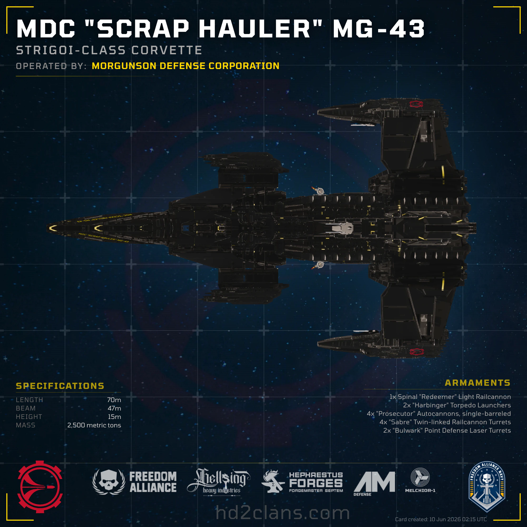 MDC "Scrap Hauler" MG-43