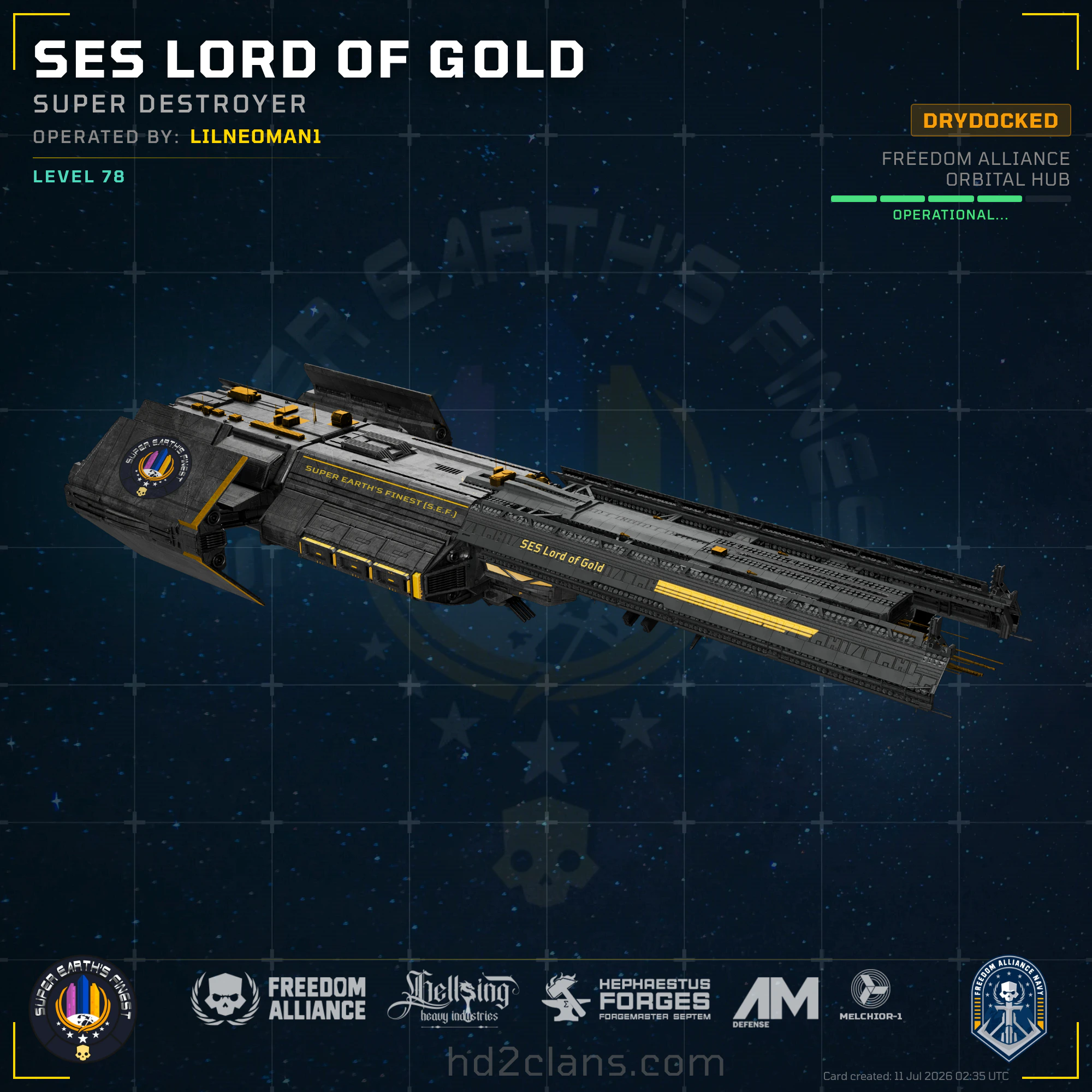 SES Lord of Gold