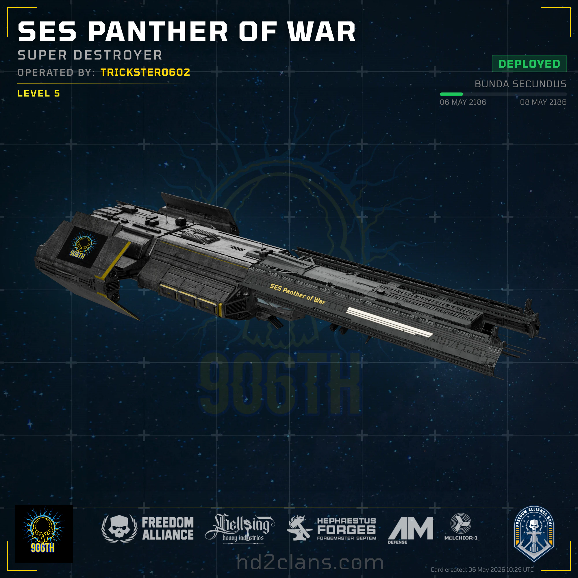 SES Panther of War