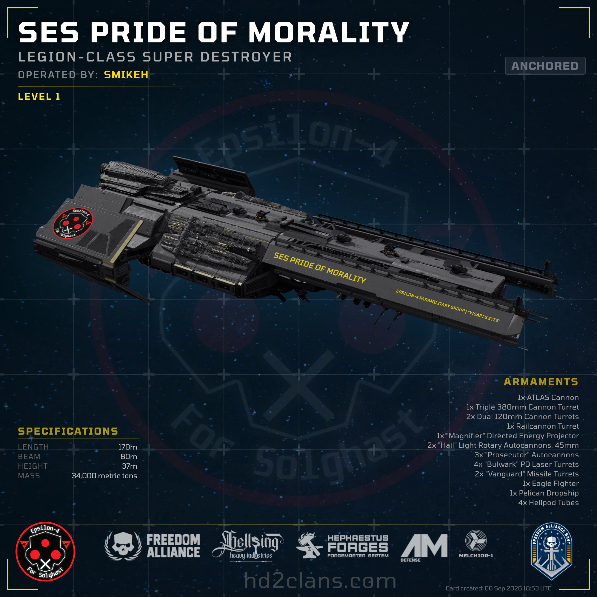 SES Pride of Morality