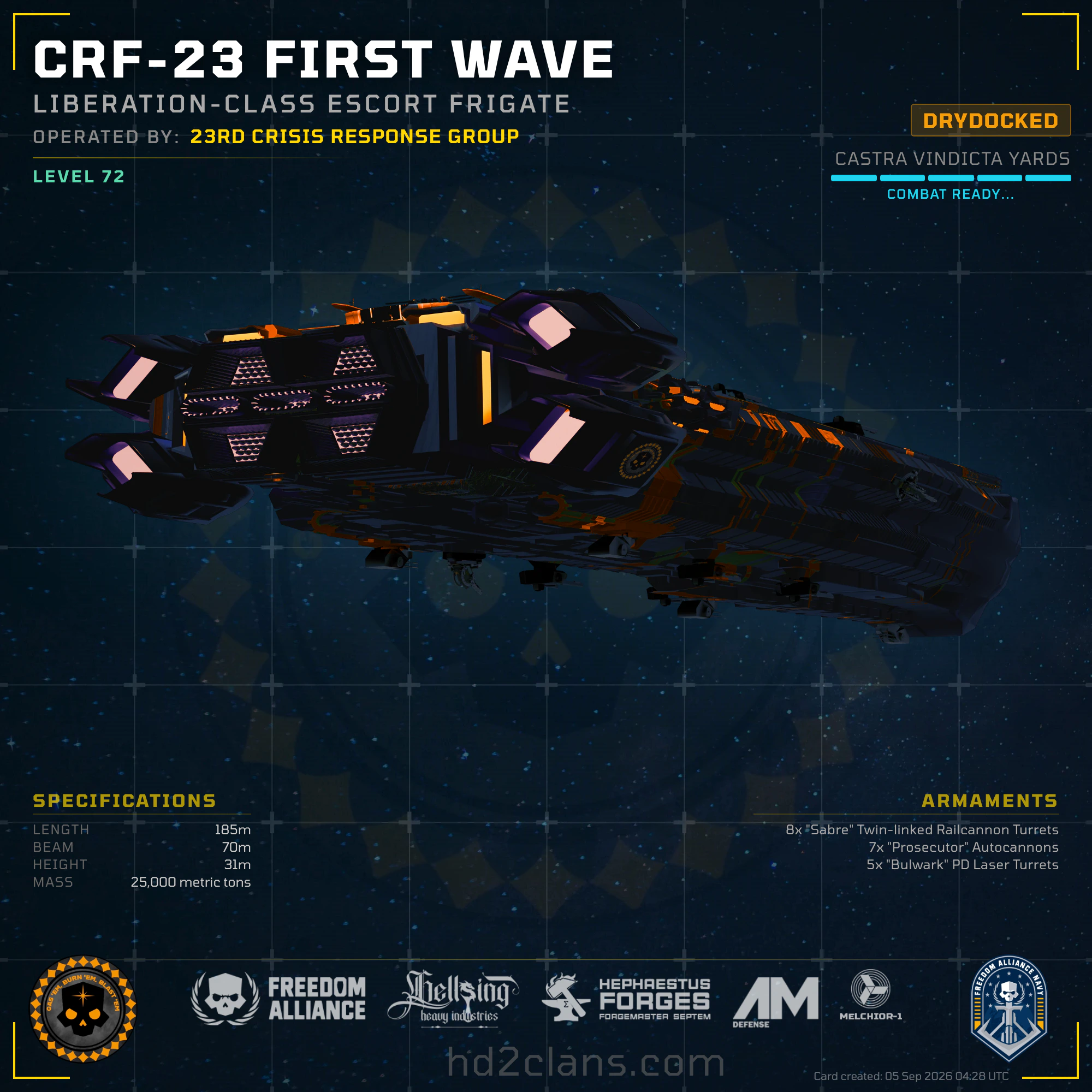 CRF-23 First Wave