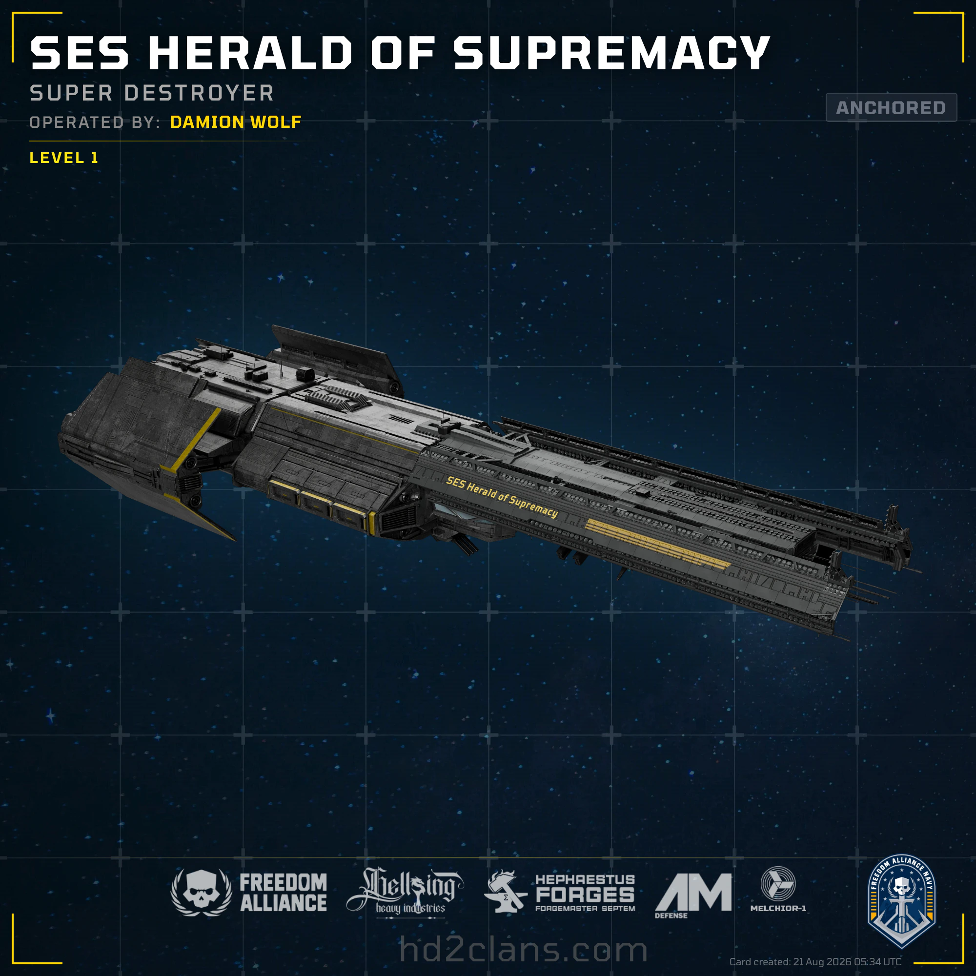 SES Herald of Supremacy