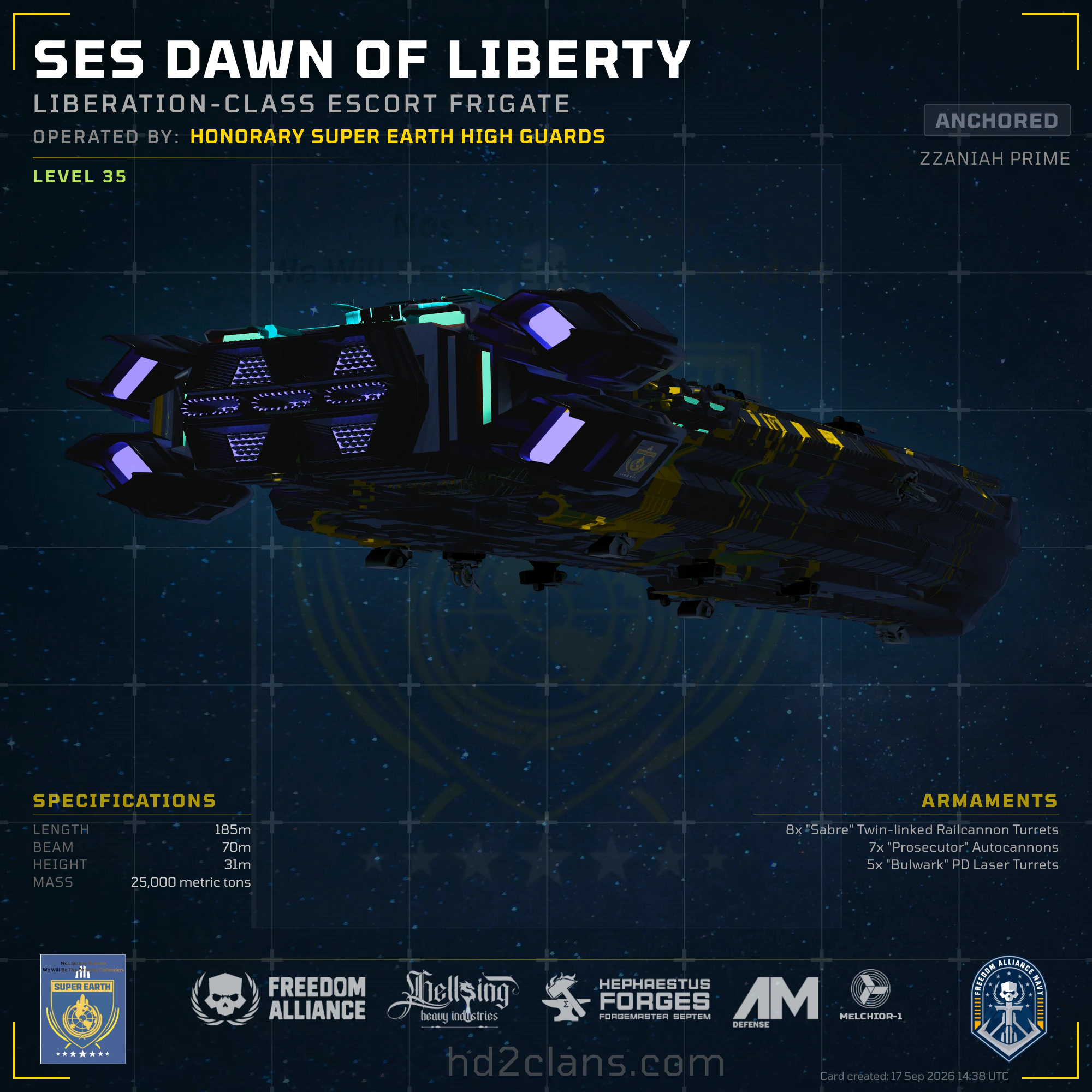 SES Dawn of Liberty
