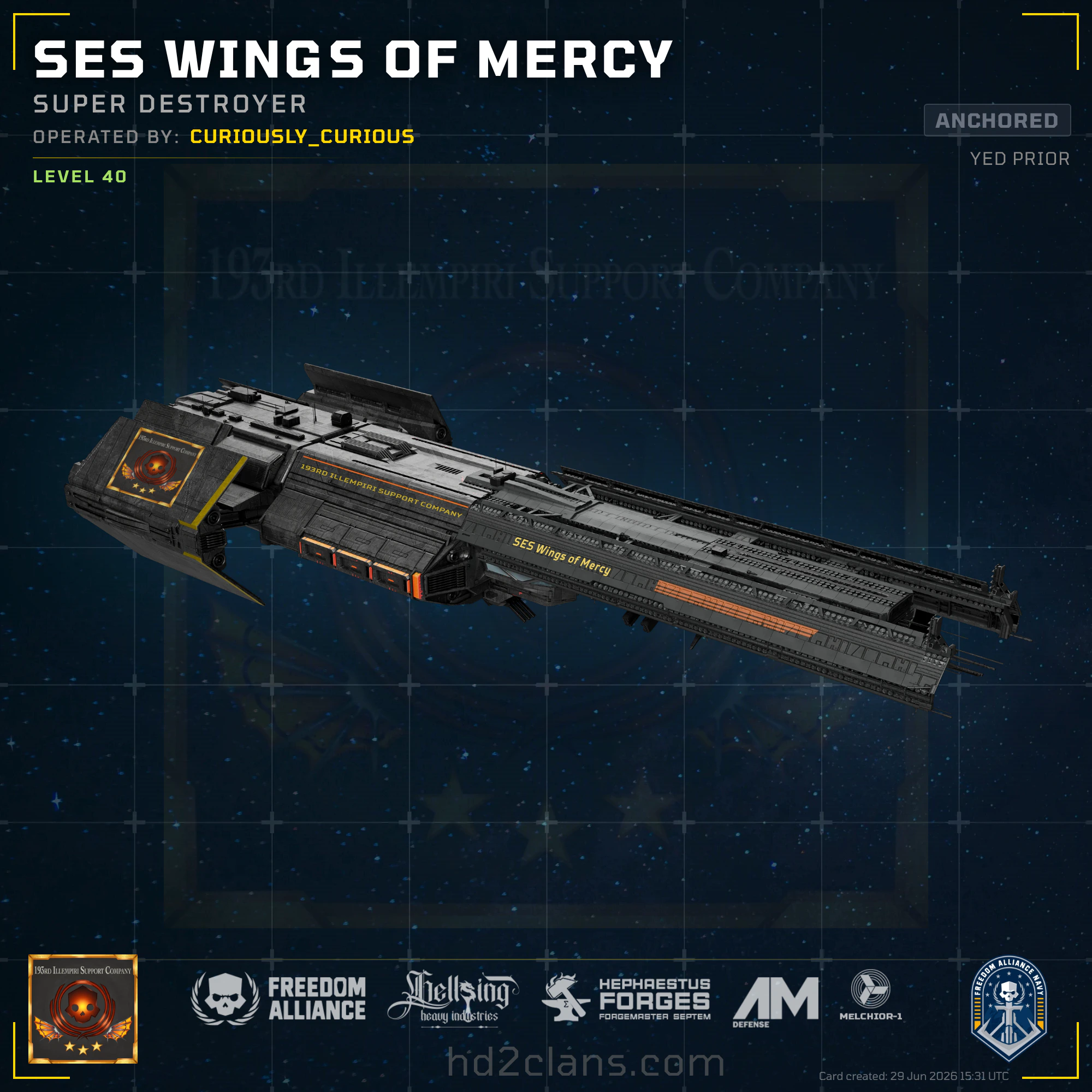 SES Wings of Mercy