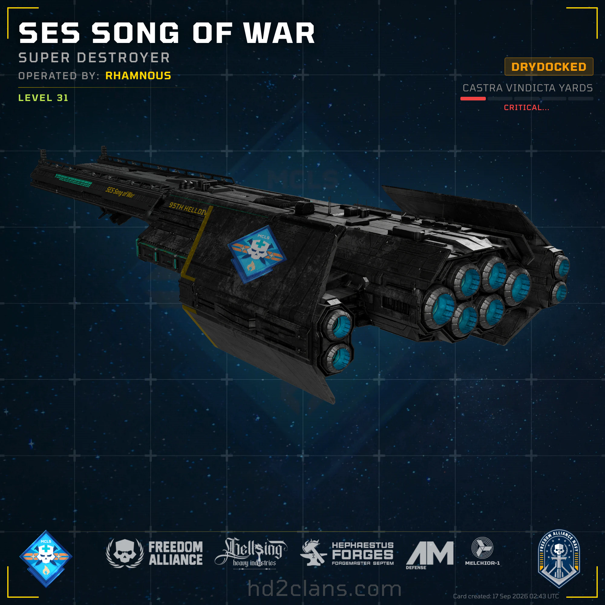 SES Song of War