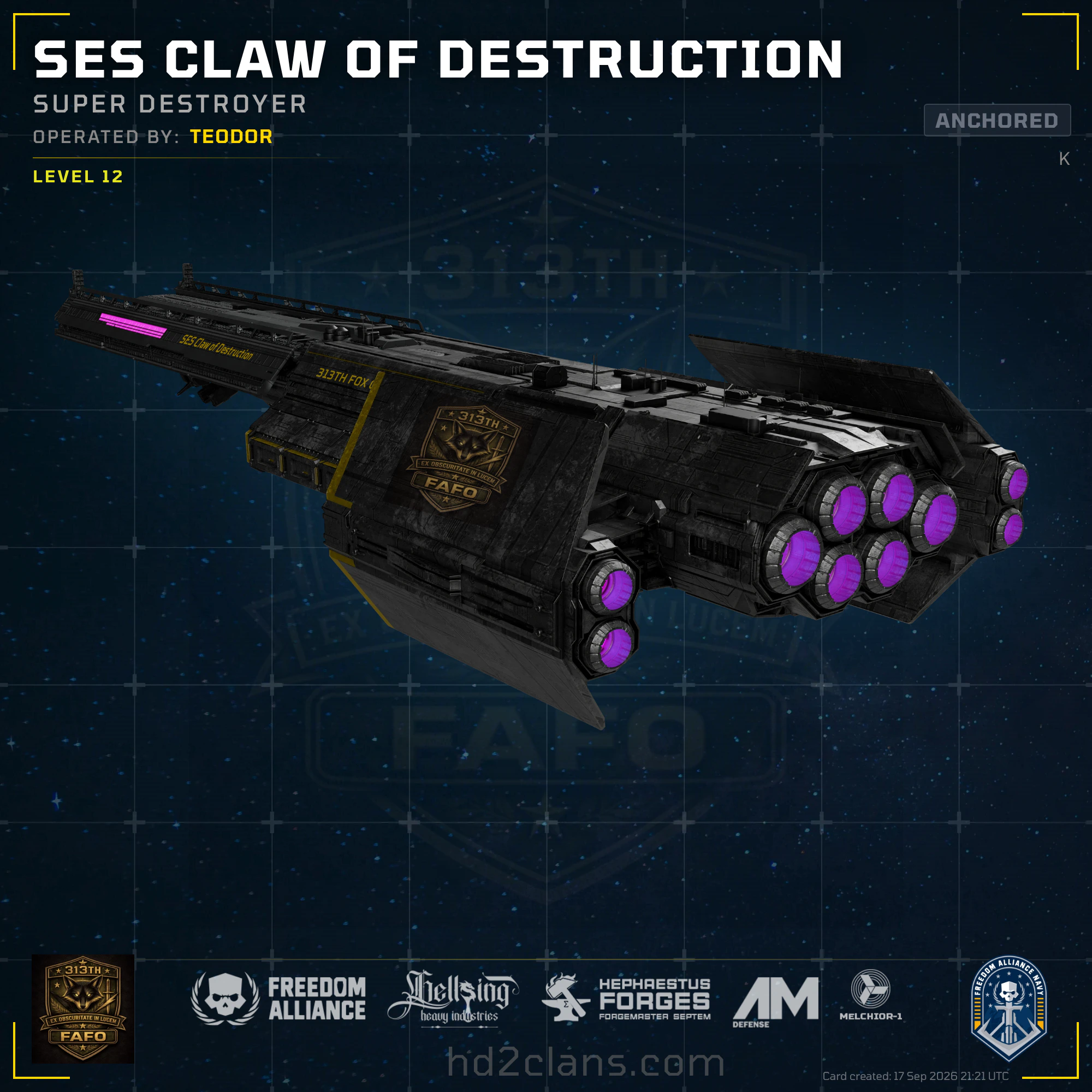 SES Claw of Destruction