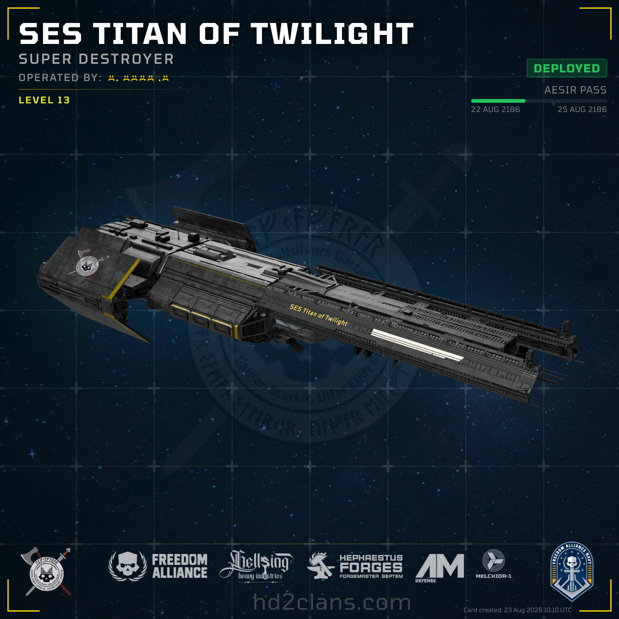 SES Titan of Twilight