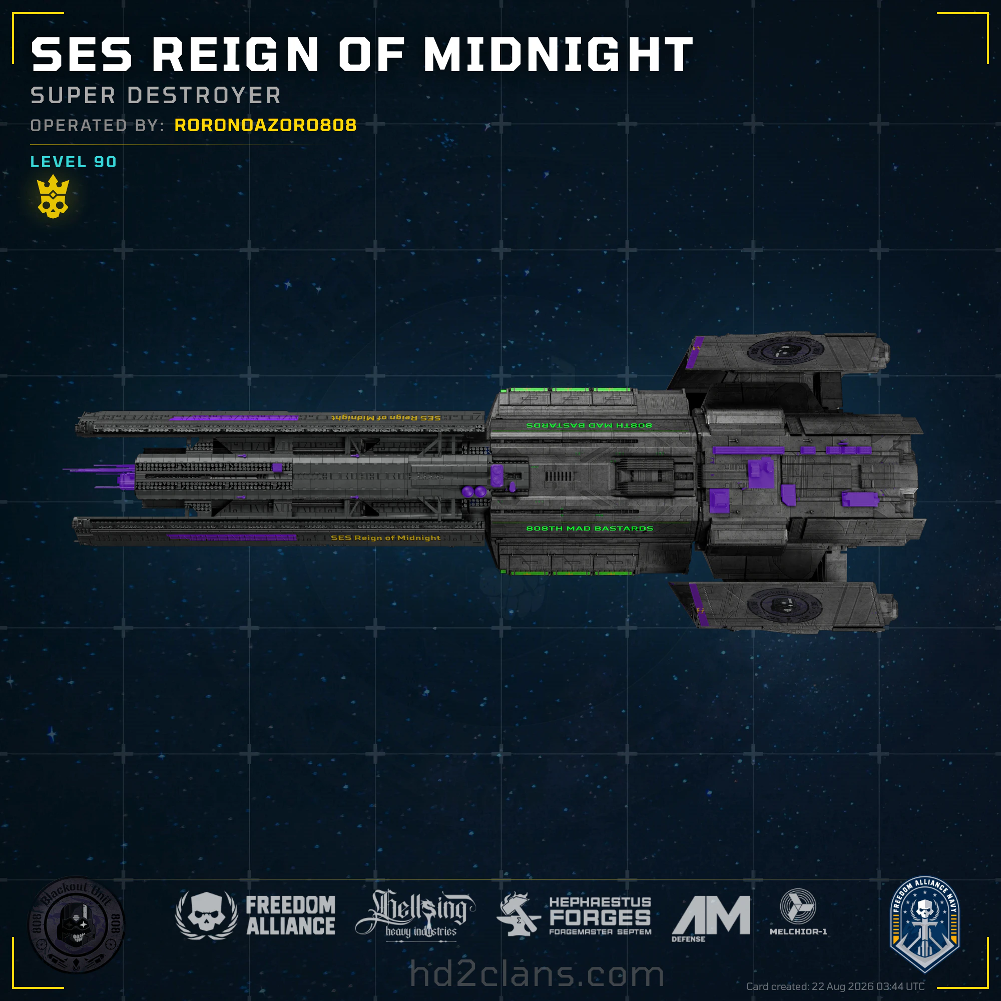 SES Reign of Midnight