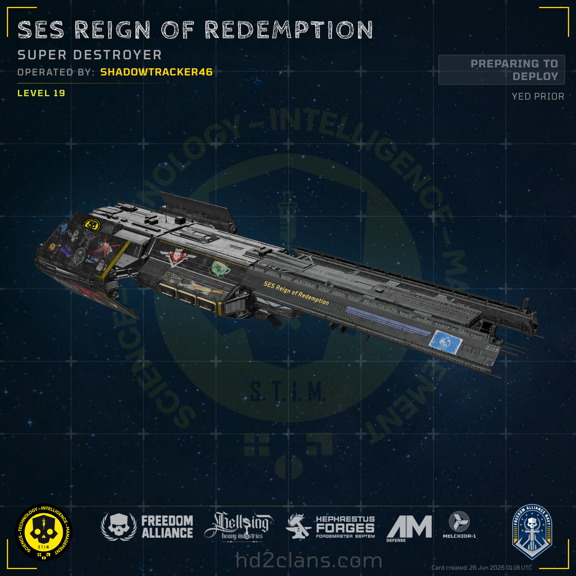 SES Reign of Redemption