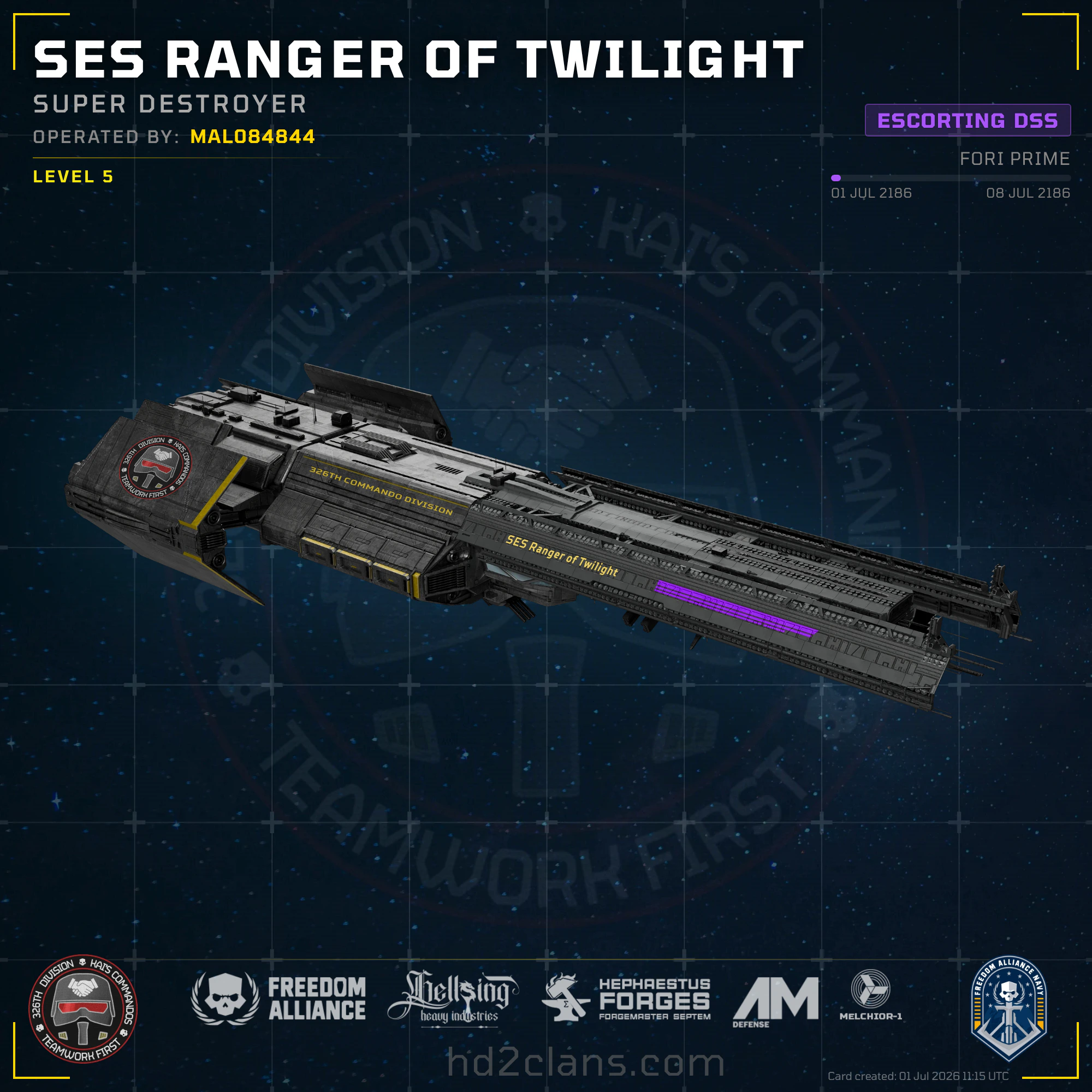 SES Ranger of Twilight