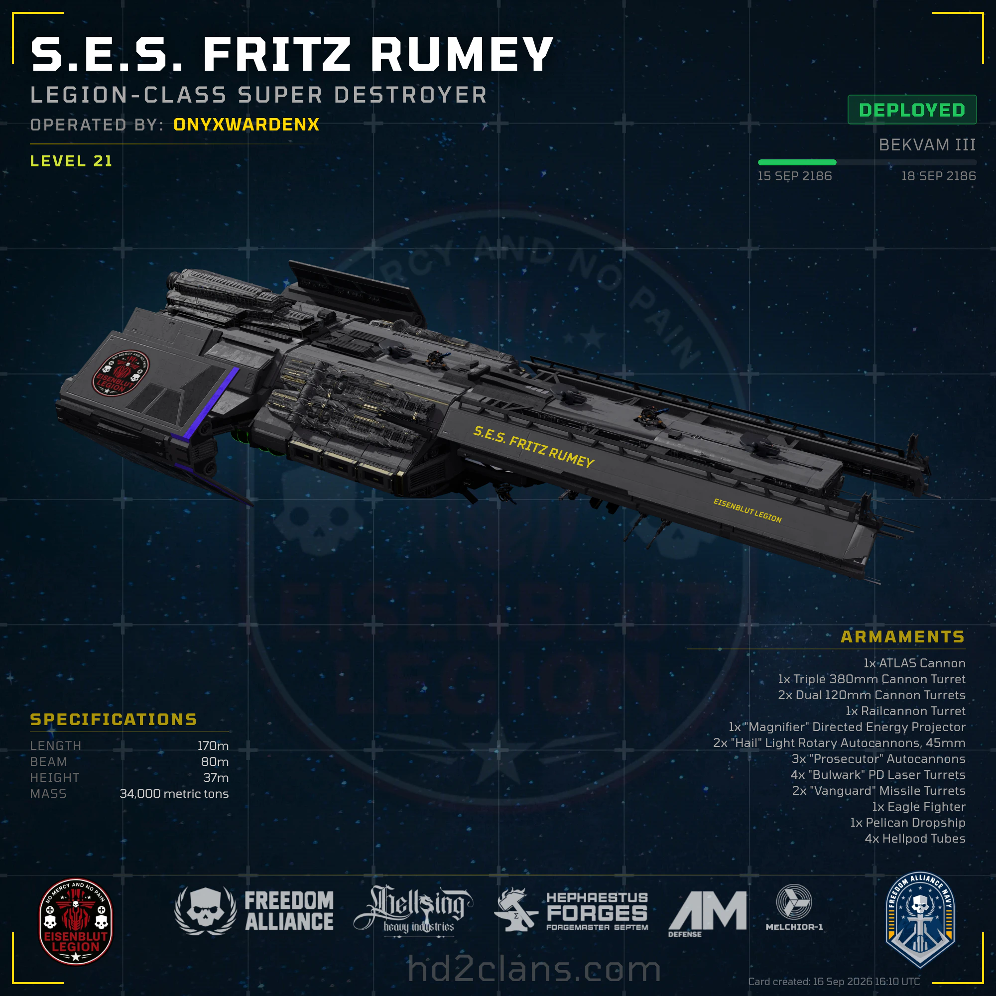 S.E.S. FRITZ RUMEY