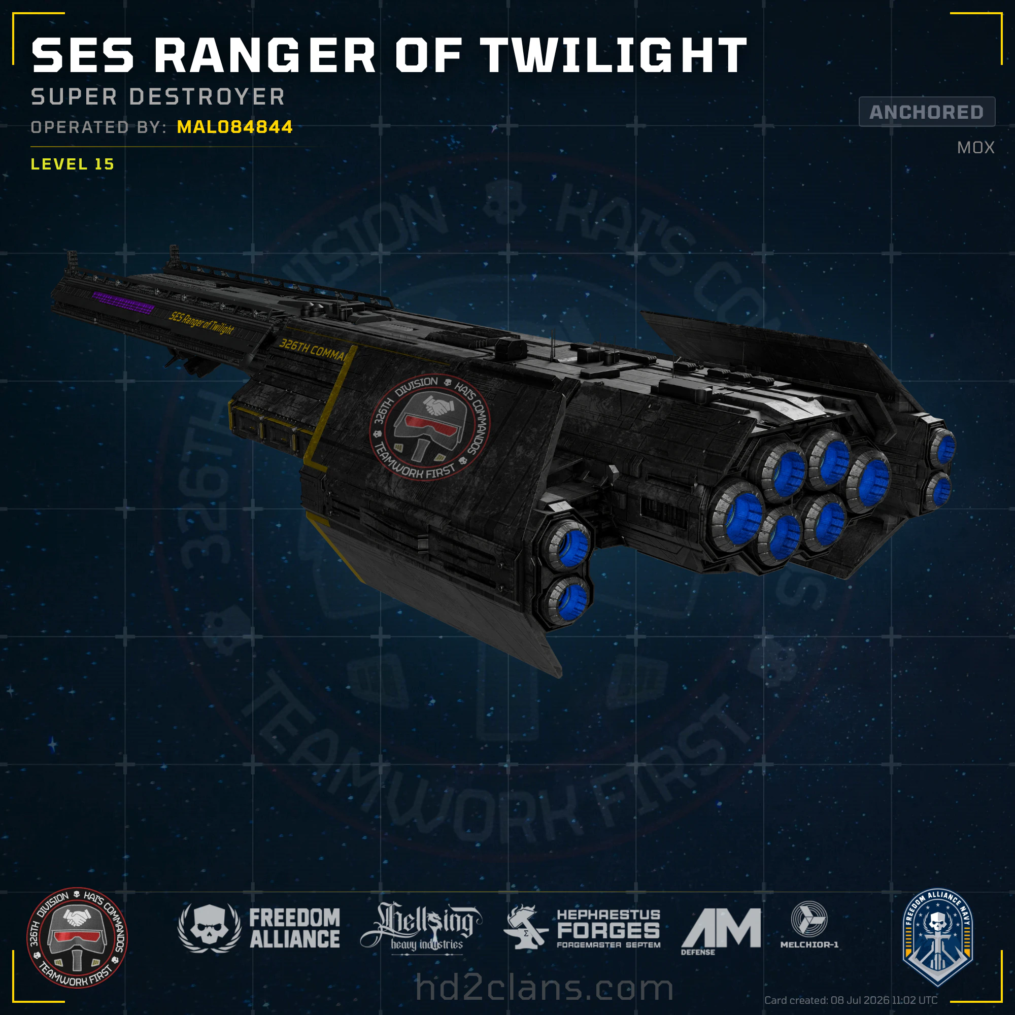 SES Ranger of Twilight