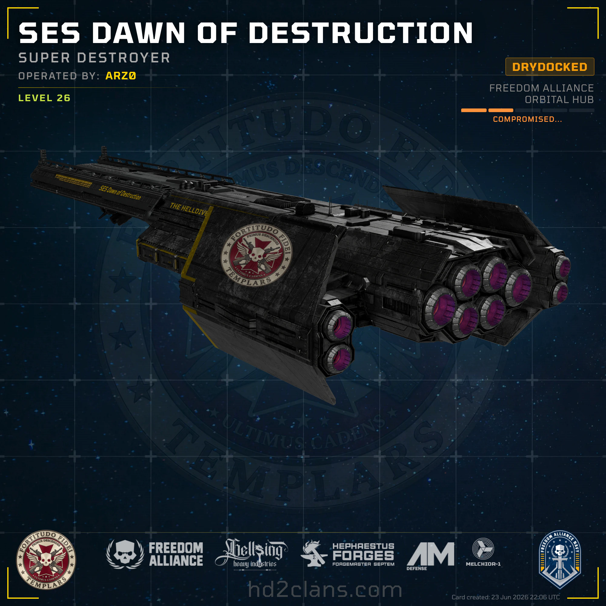 SES Dawn of Destruction