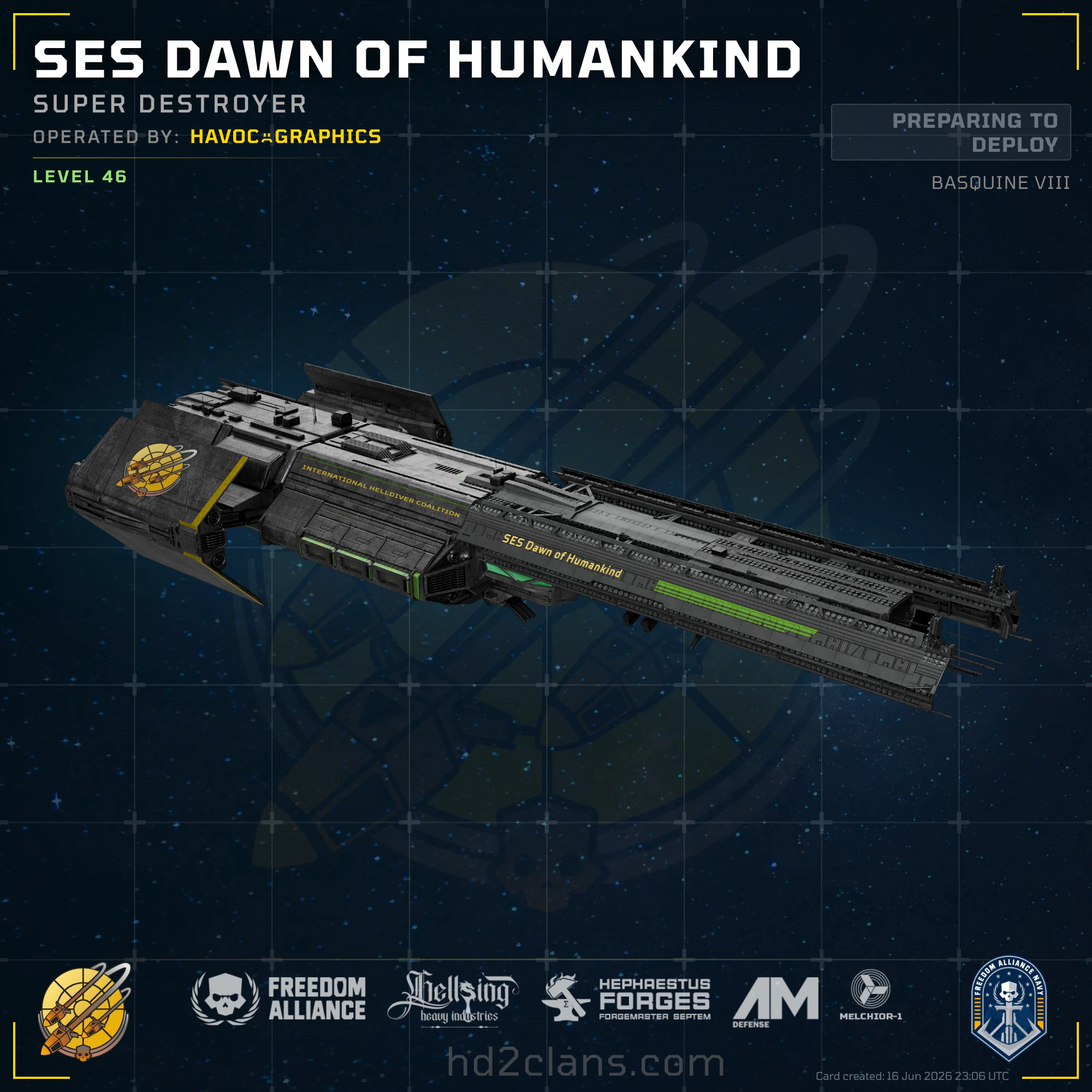 SES Dawn of Humankind