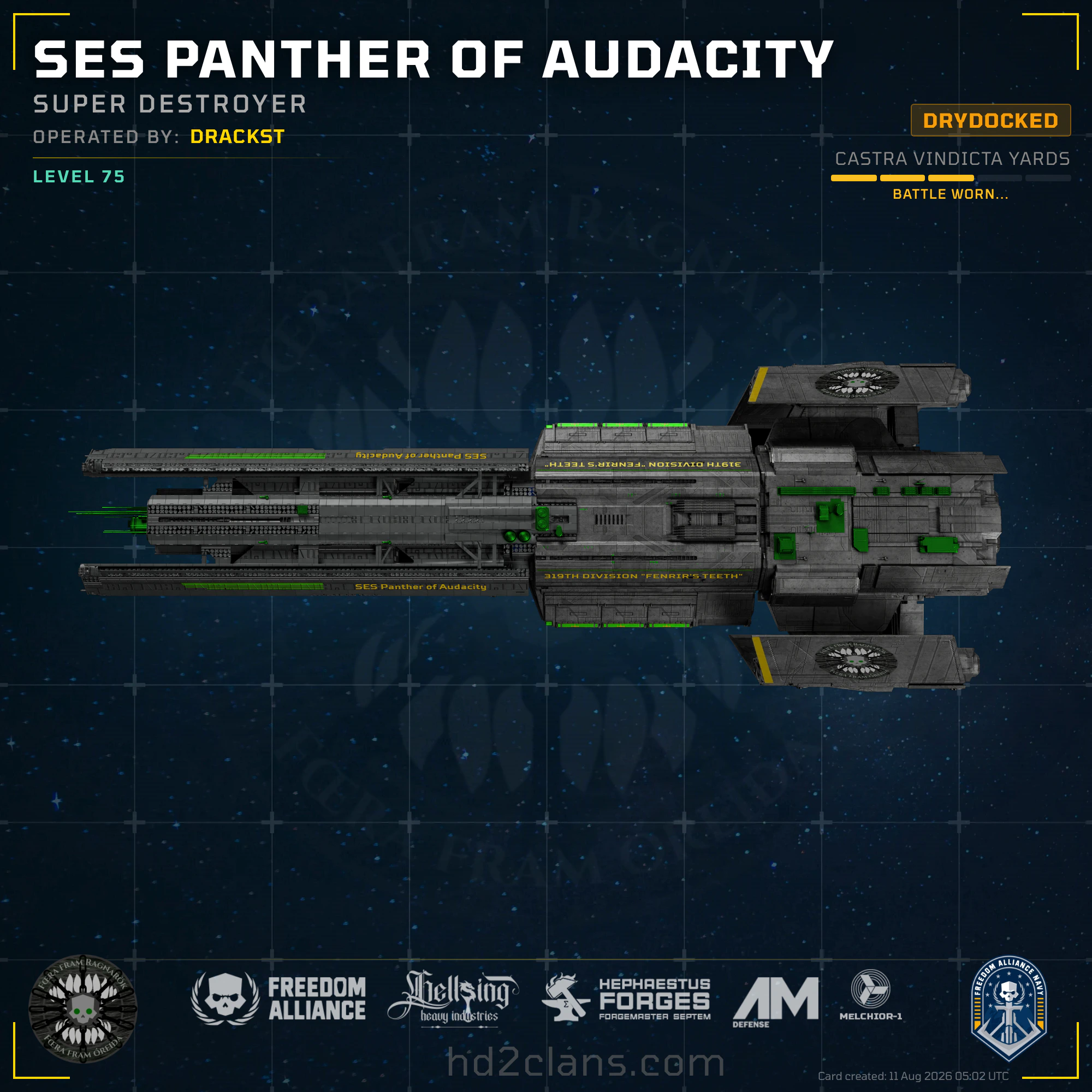 SES Panther of Audacity