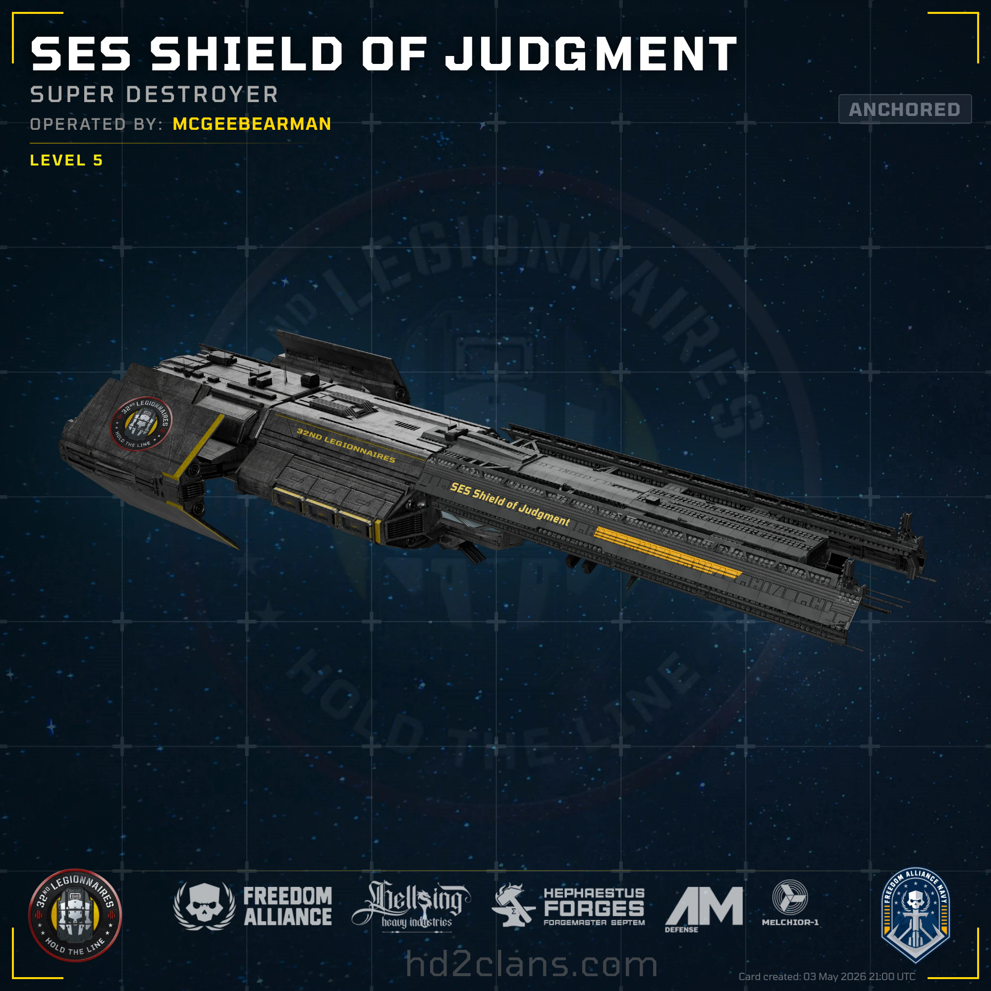 SES Shield of Judgment