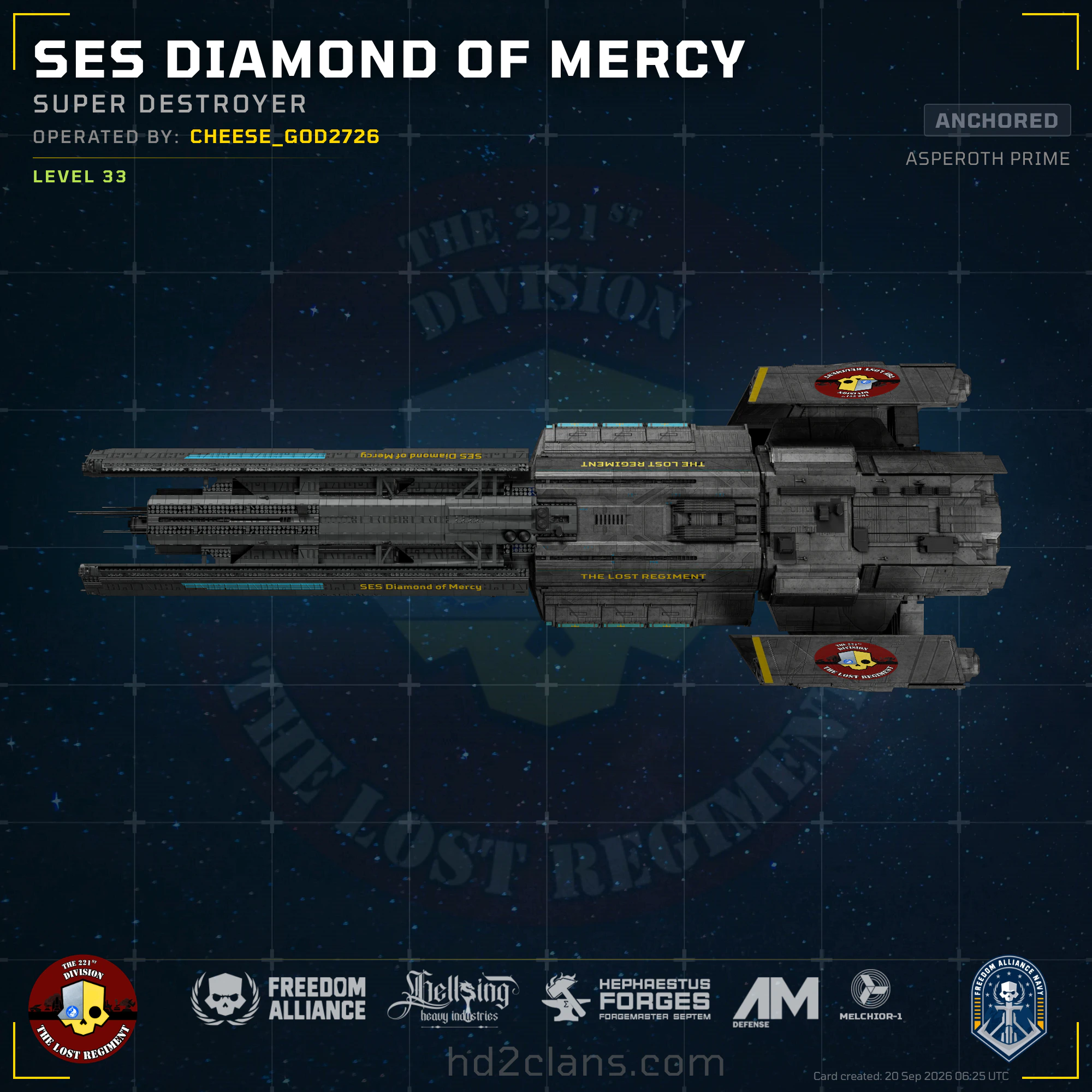 SES Diamond of Mercy
