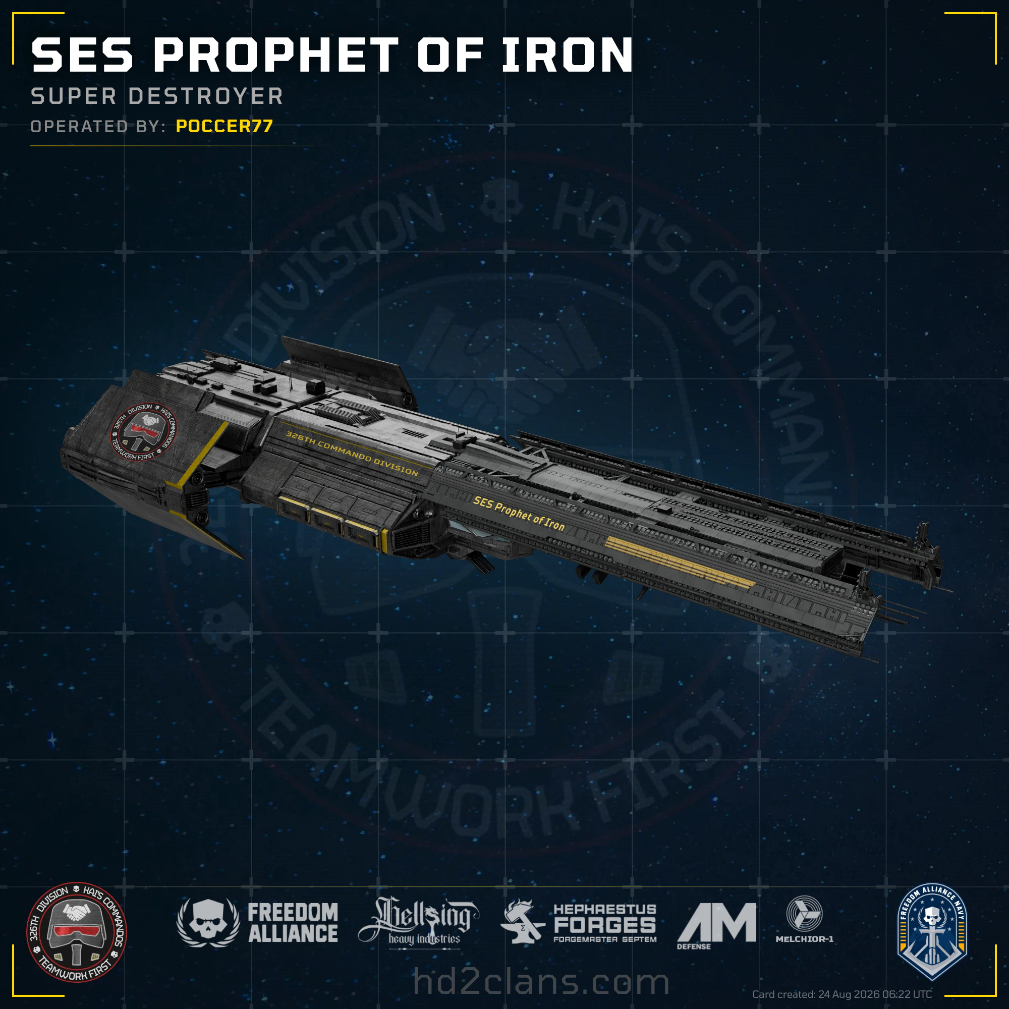SES Prophet of Iron