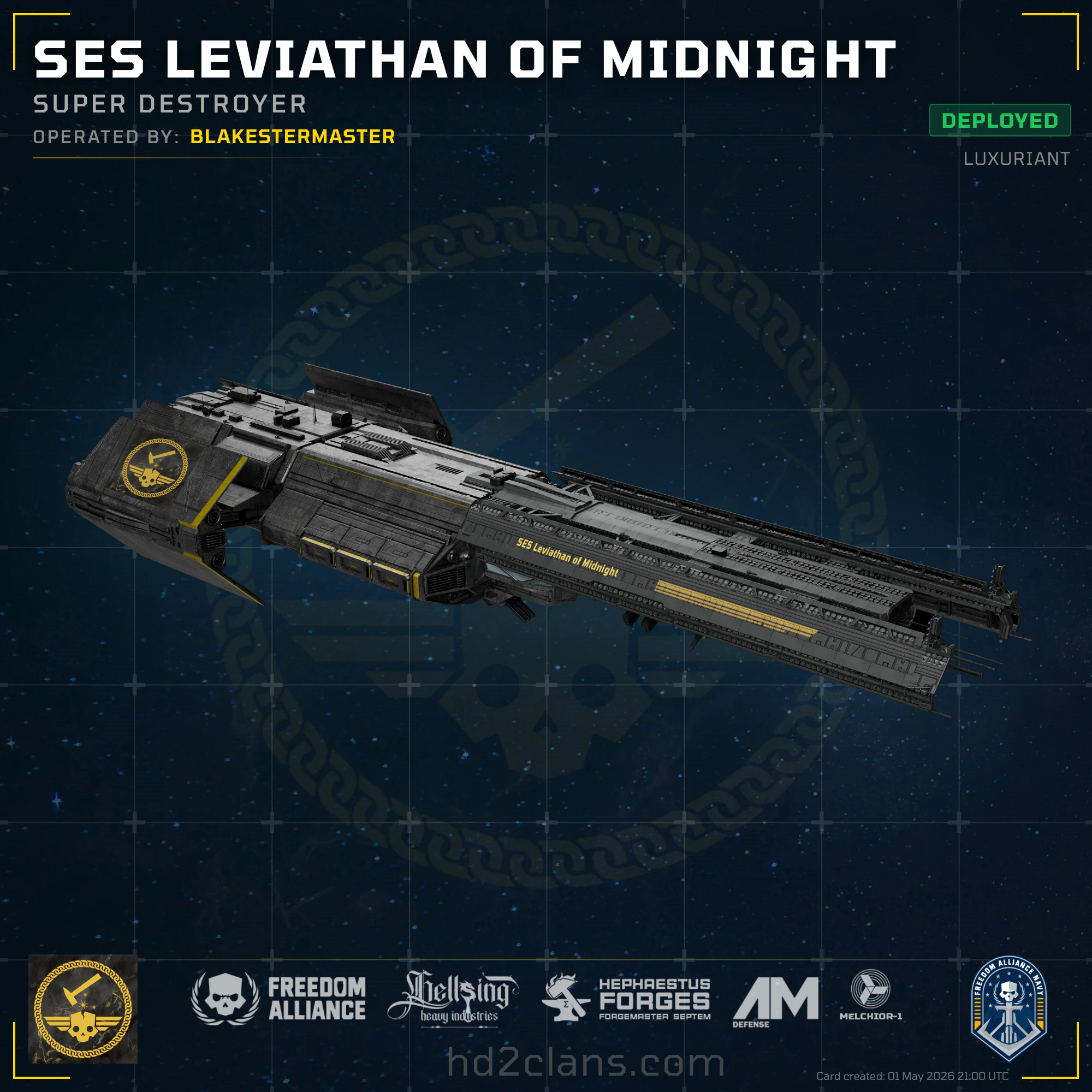 SES Leviathan of Midnight