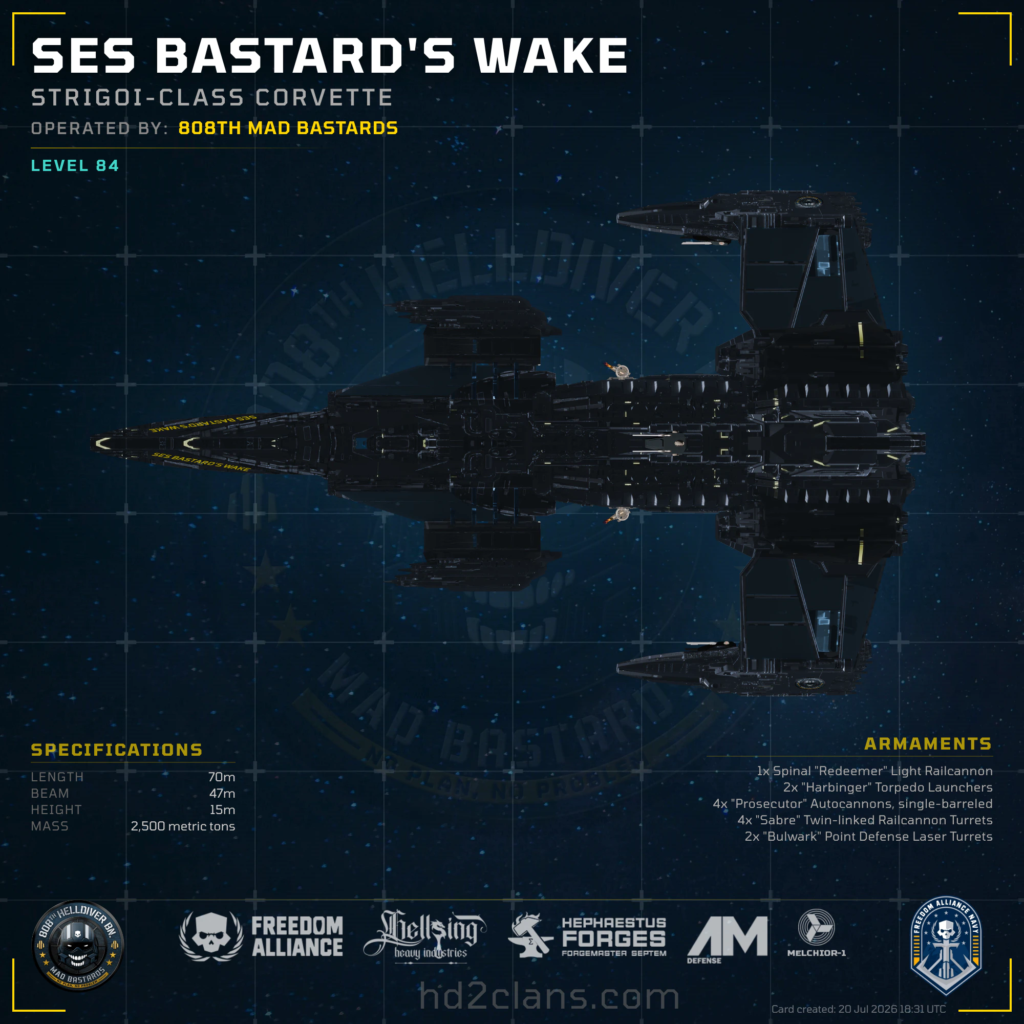 SES Bastard's Wake