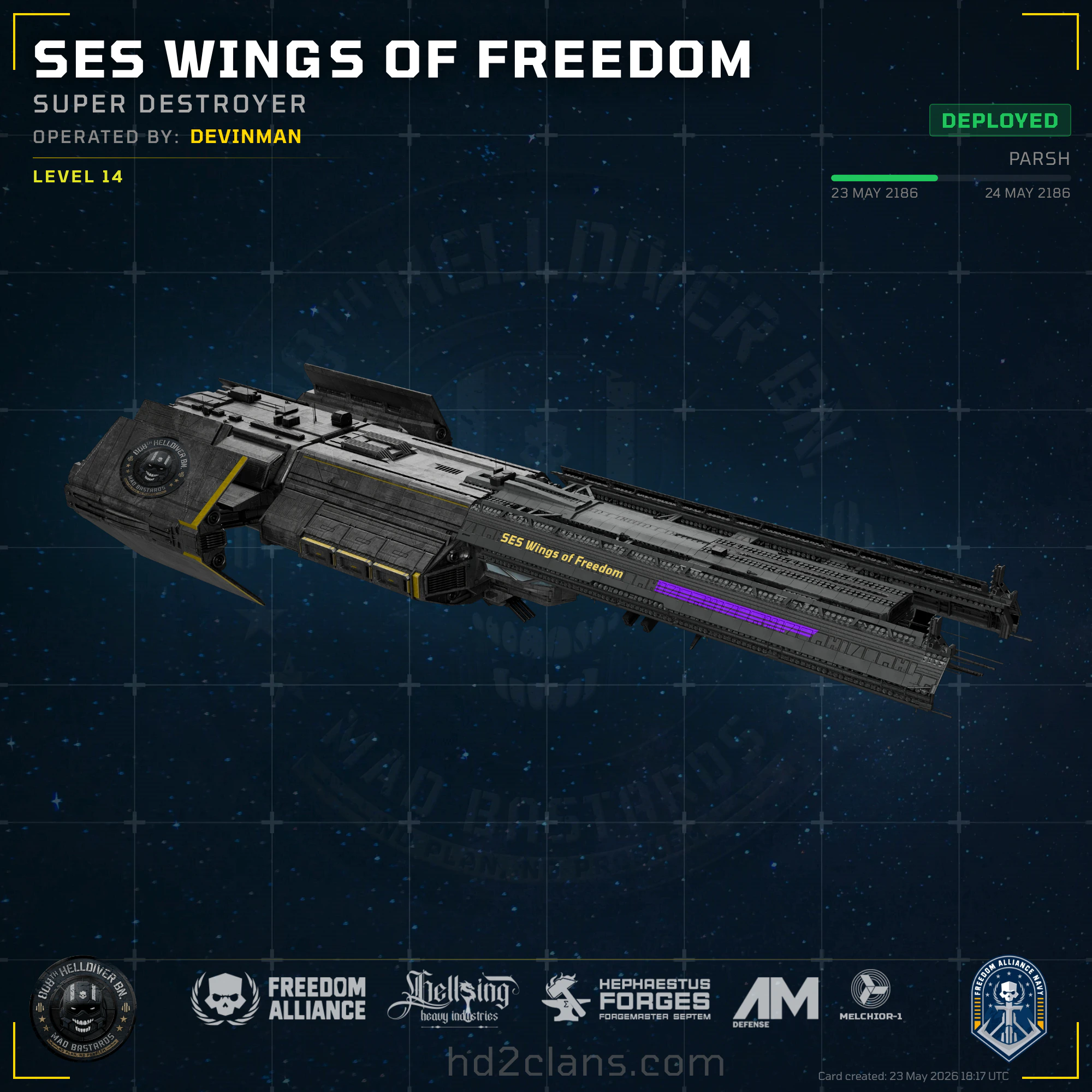 SES Wings of Freedom