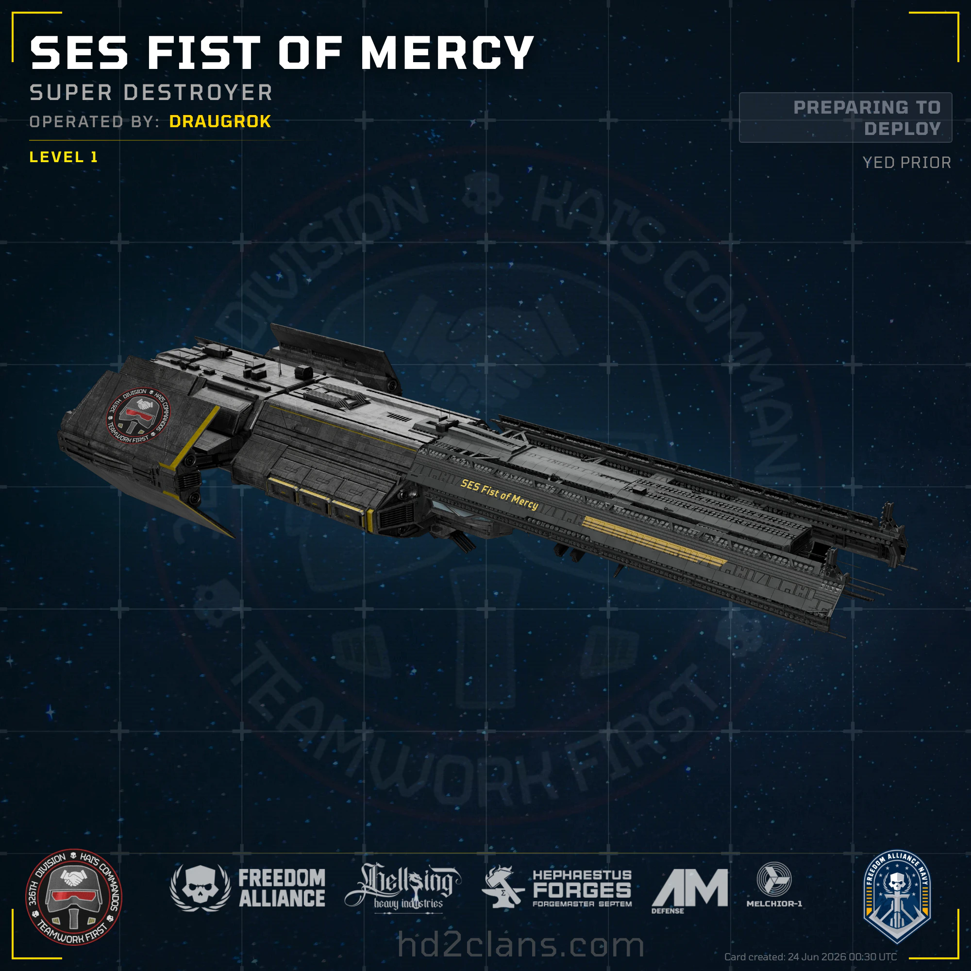 SES Fist of Mercy