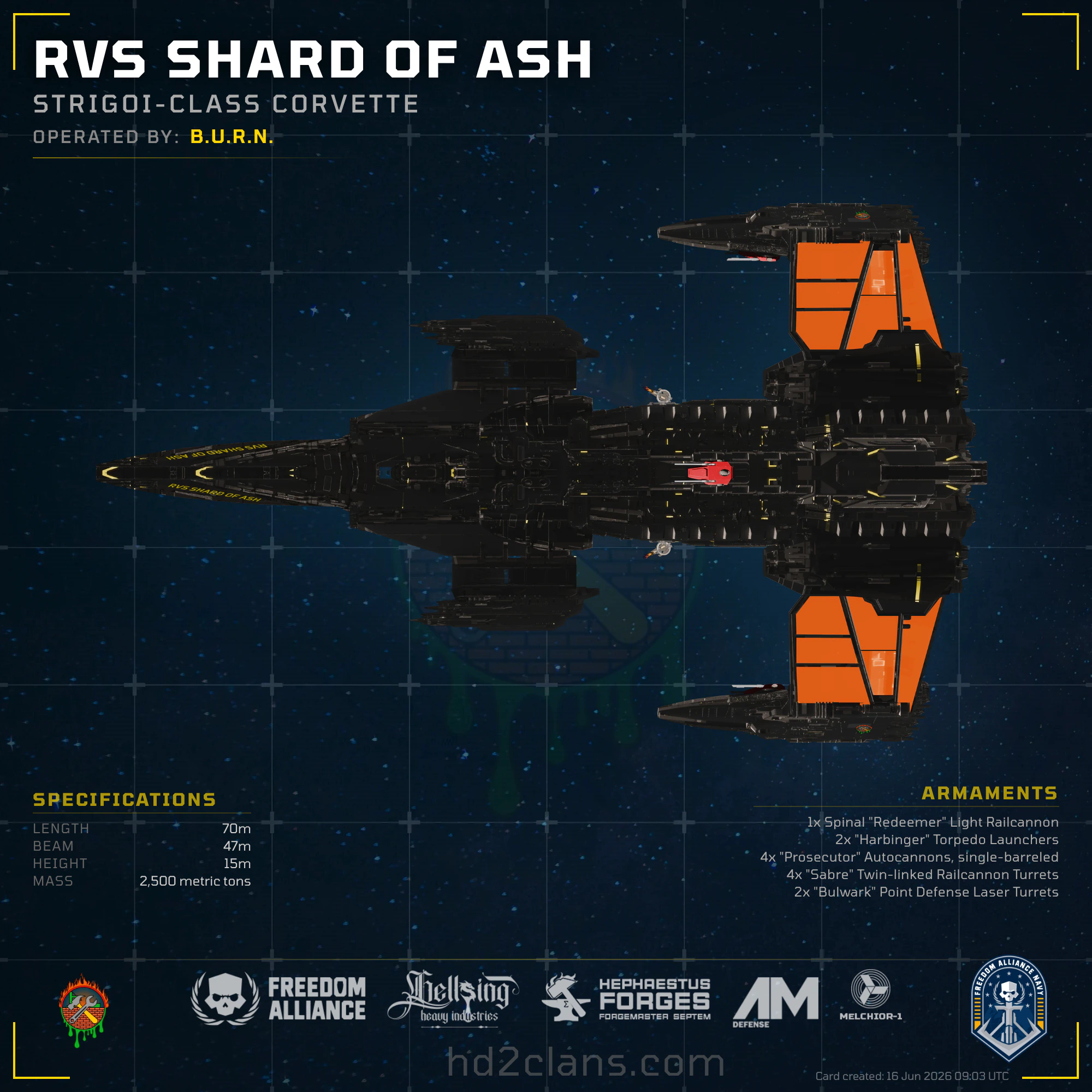 RVS Shard of Ash