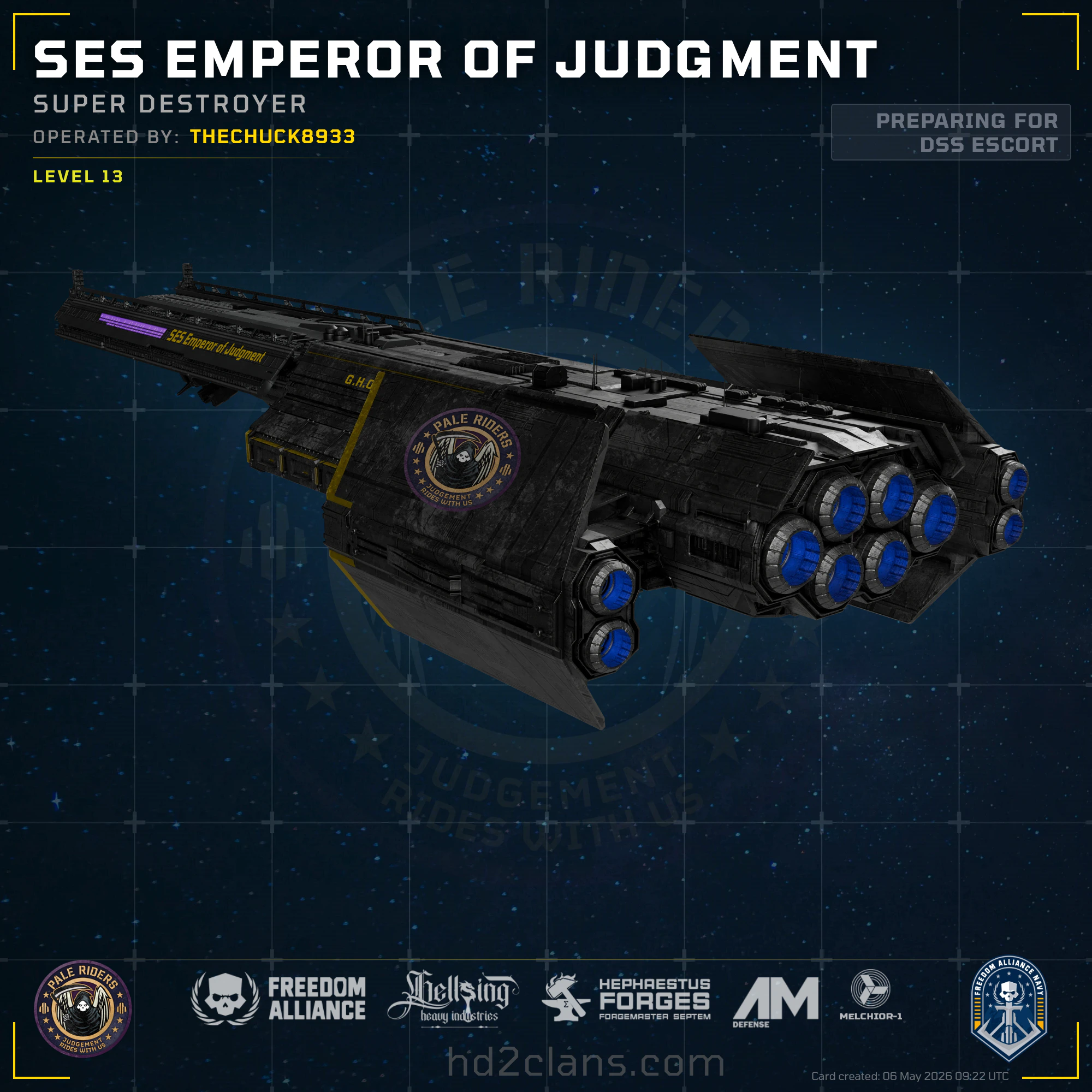 SES Emperor of Judgment