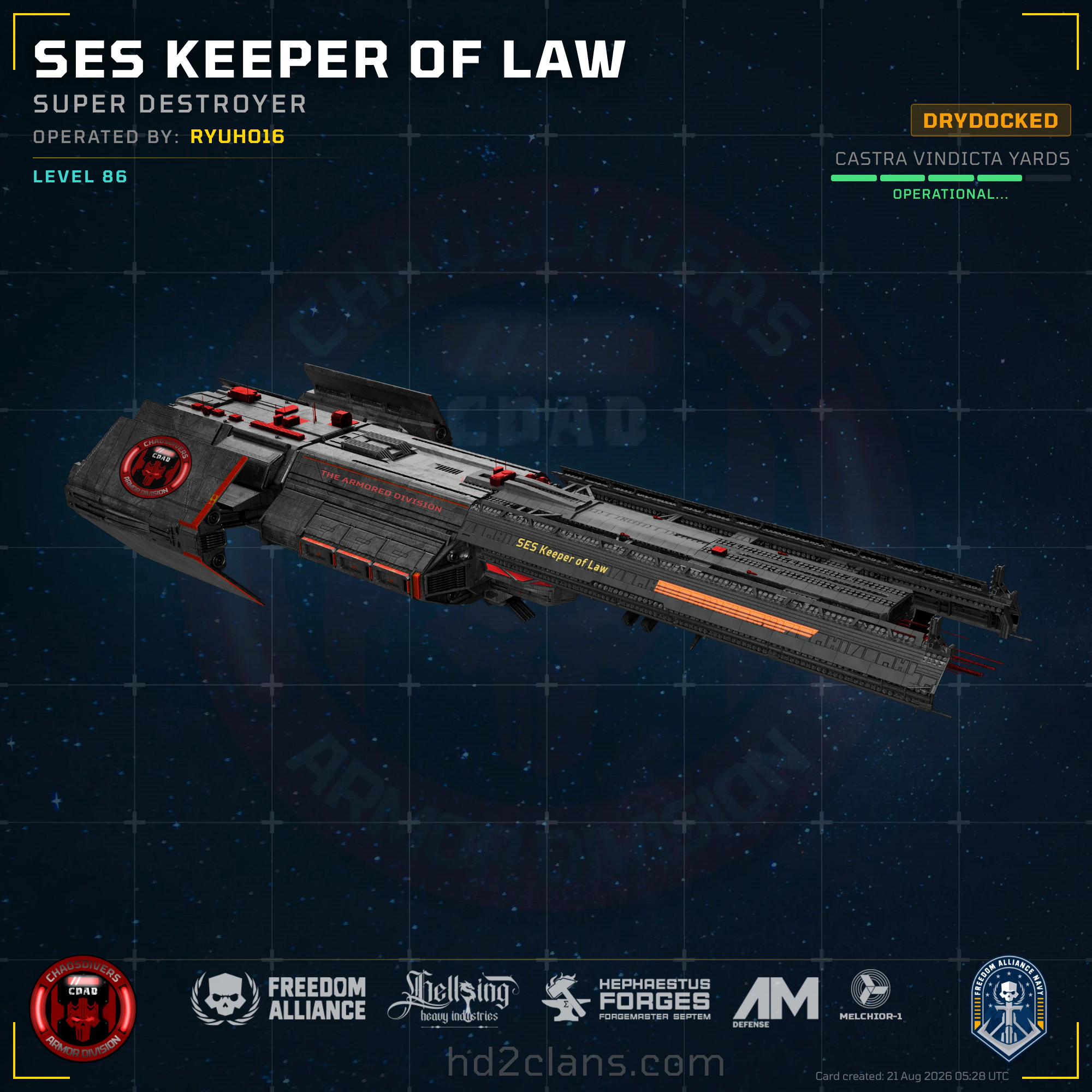 SES Keeper of Law