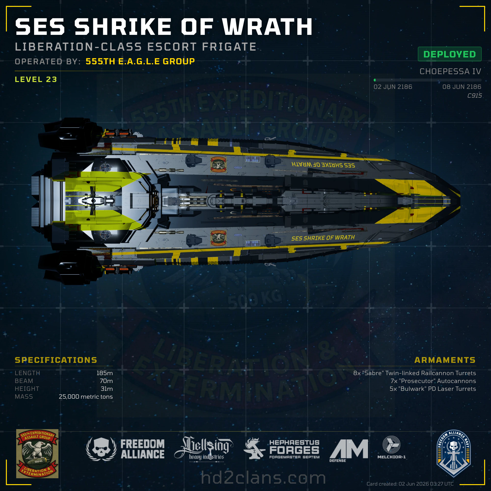 SES Shrike of Wrath