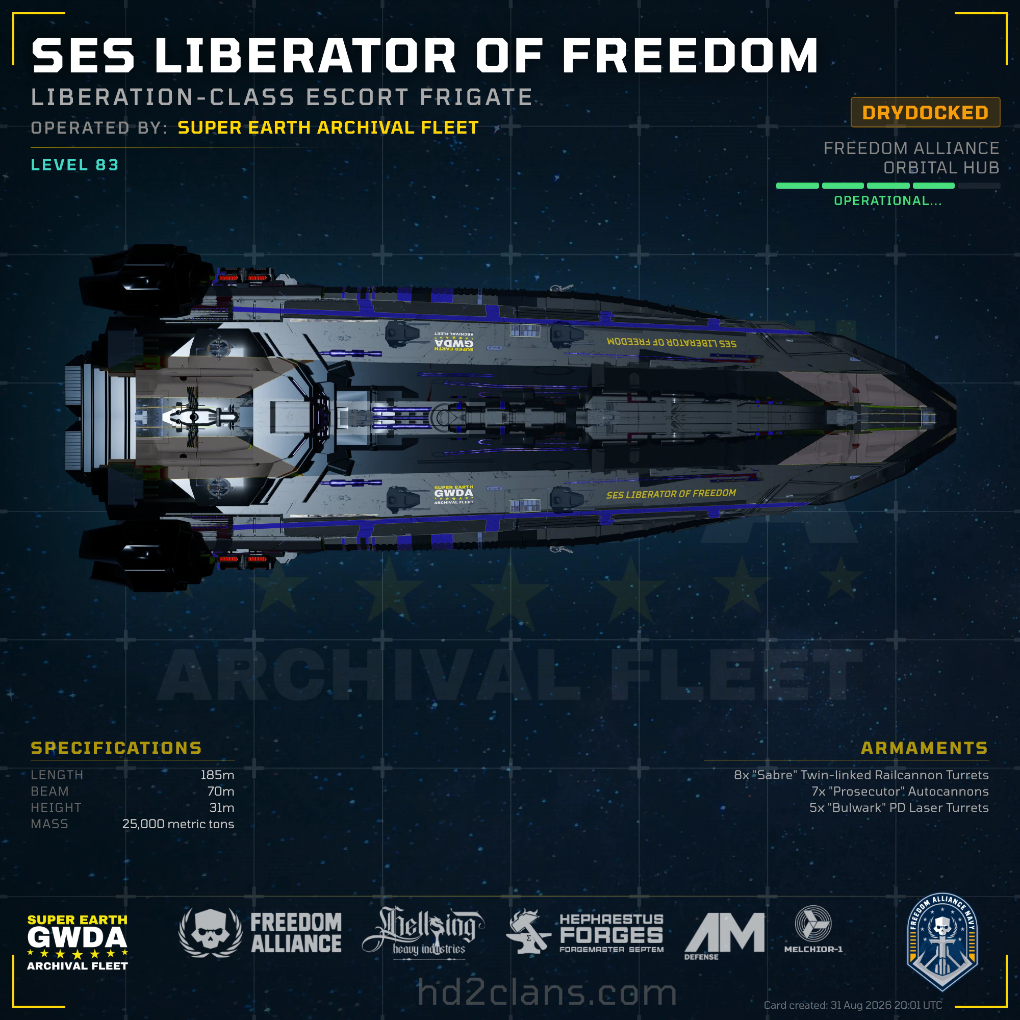 SES Liberator of Freedom
