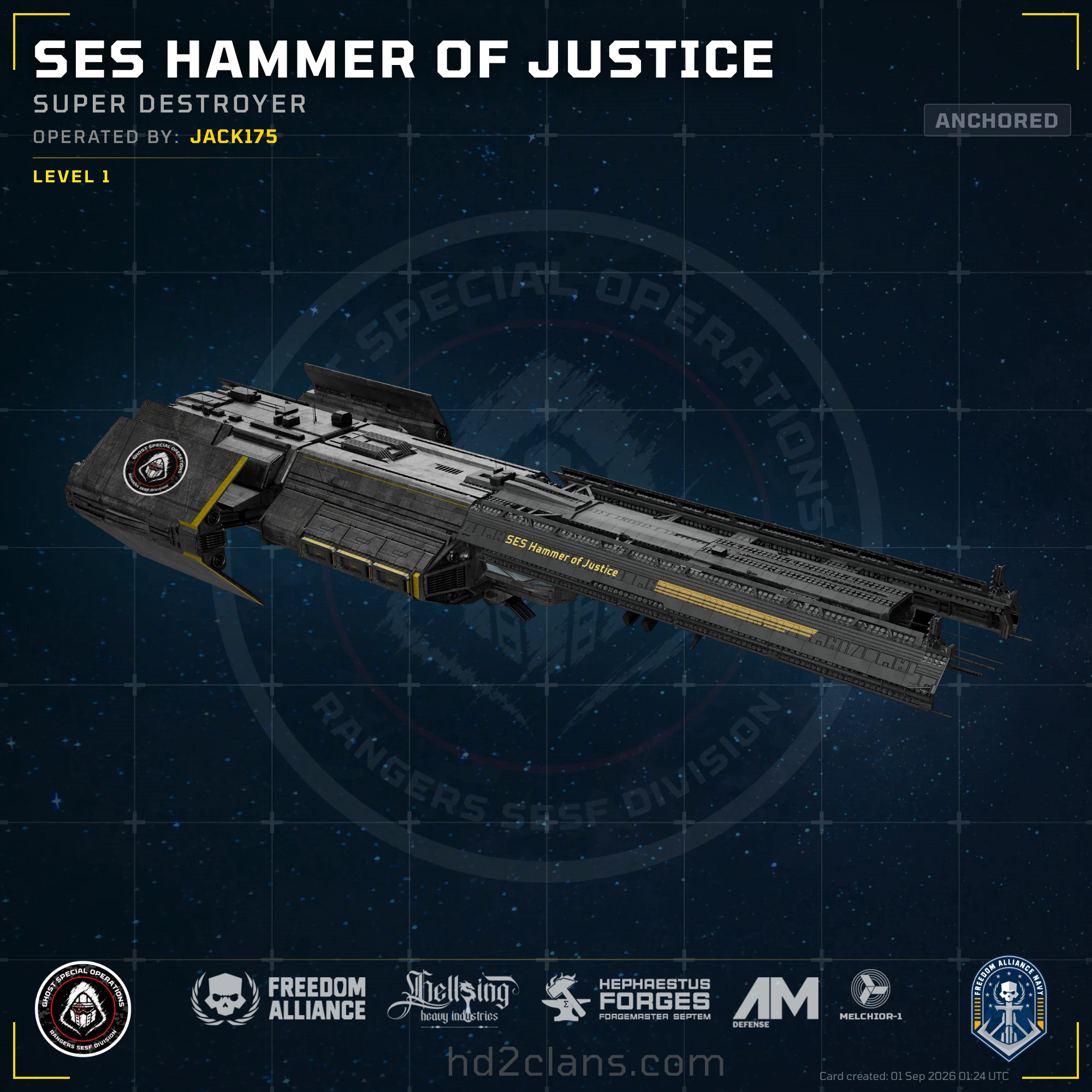 SES Hammer of Justice