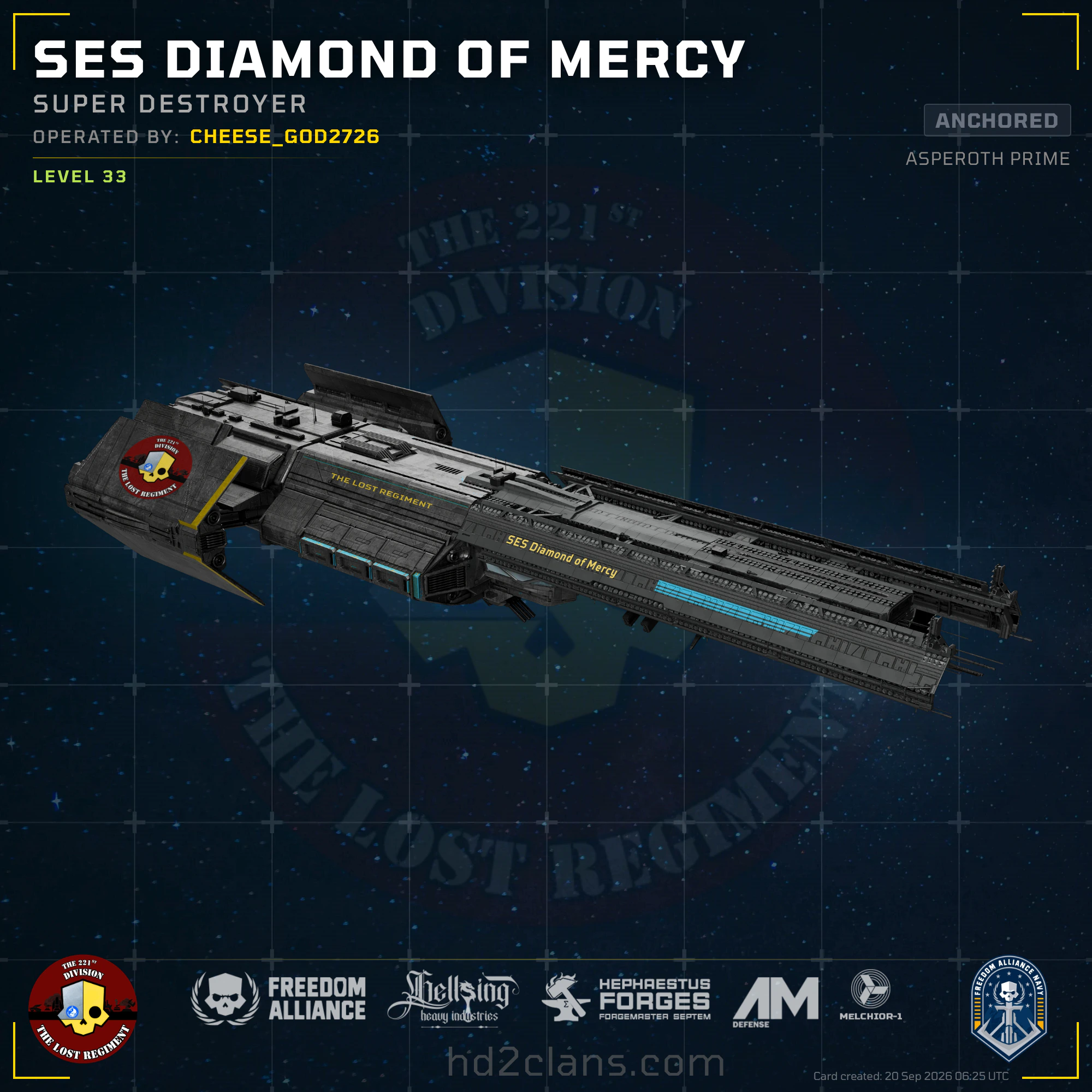 SES Diamond of Mercy