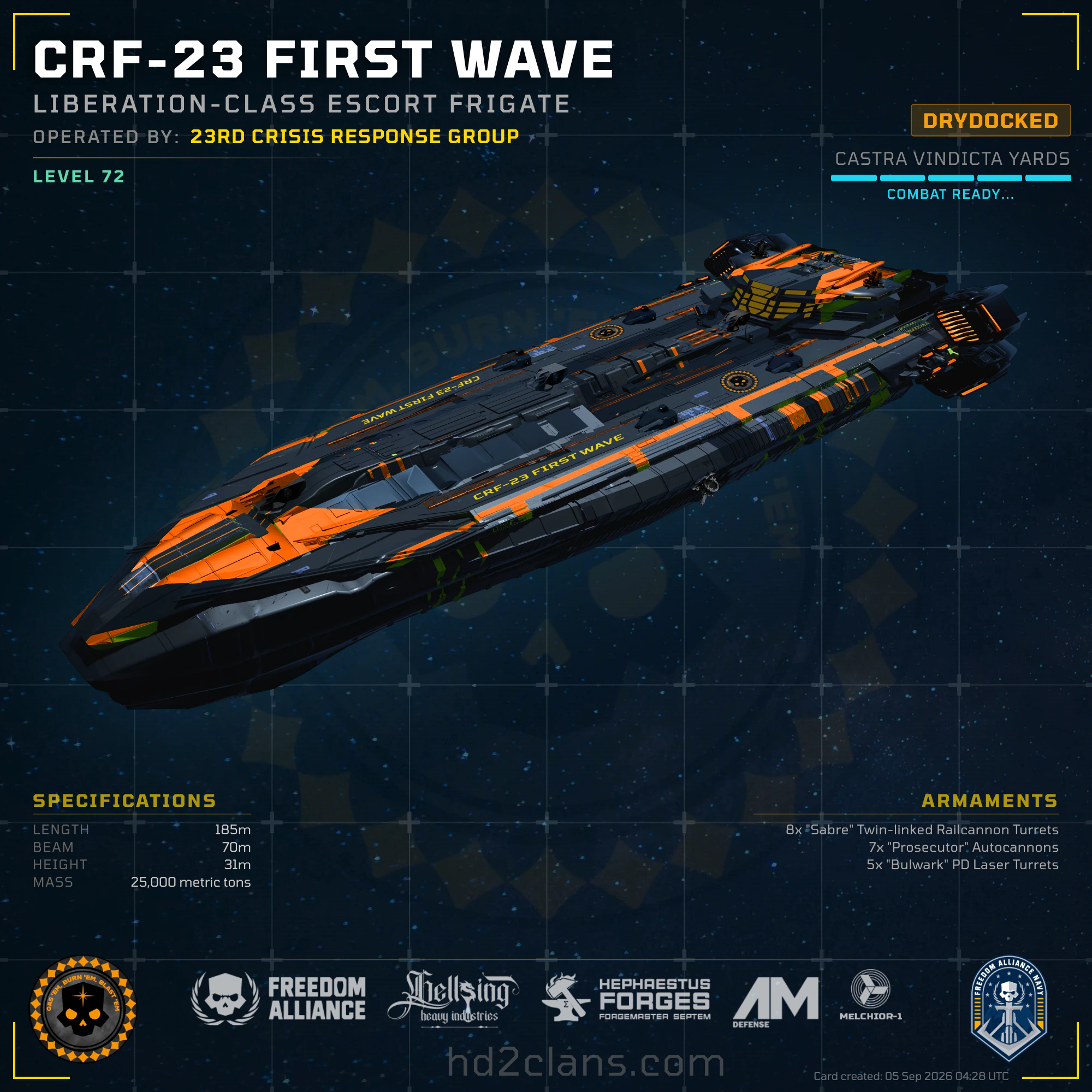 CRF-23 First Wave