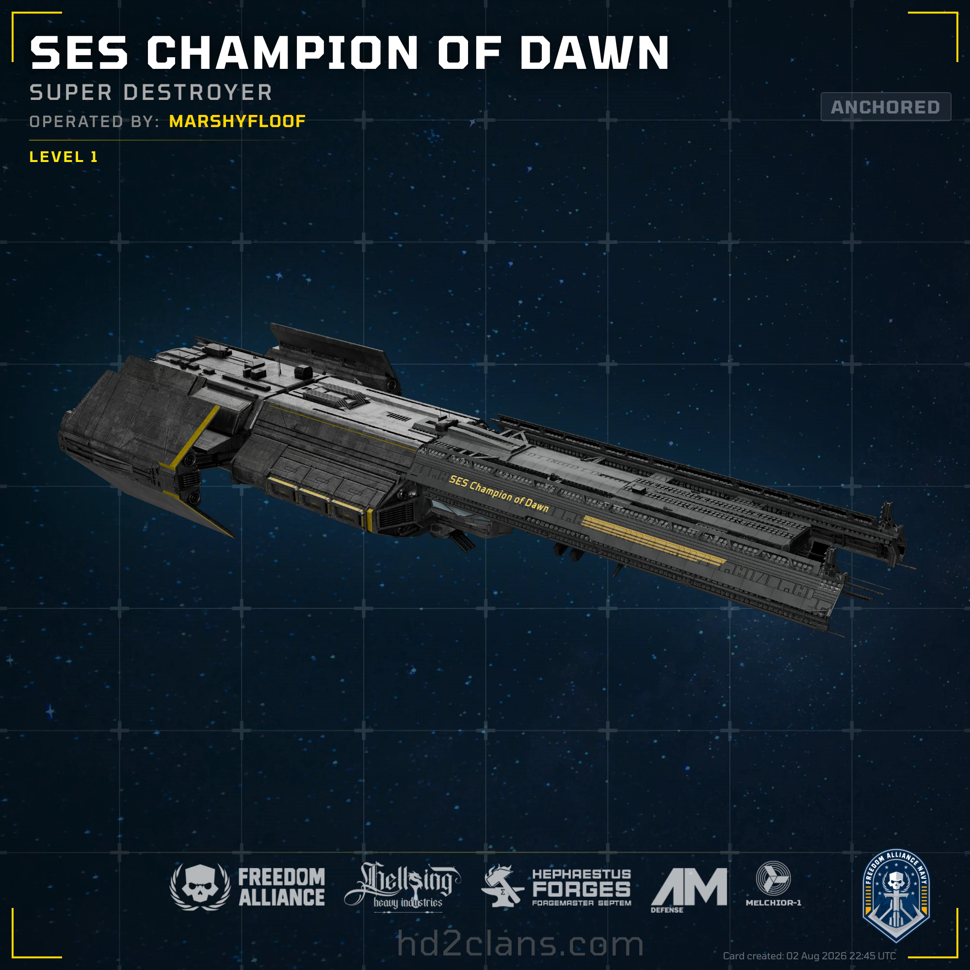 SES Champion of Dawn