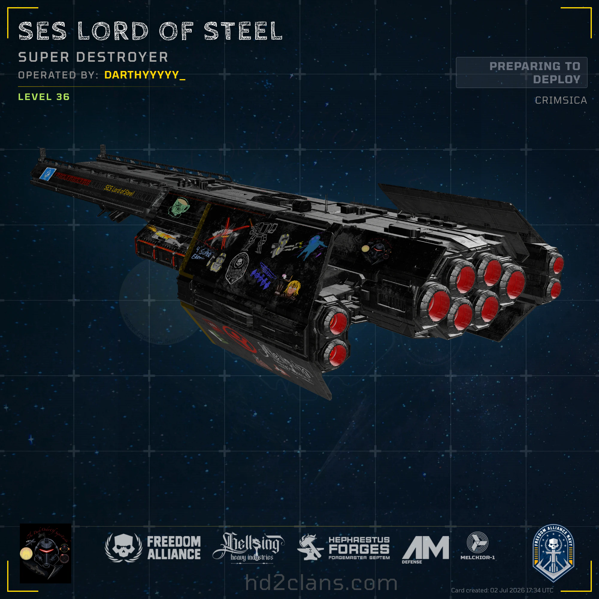 SES Lord of Steel