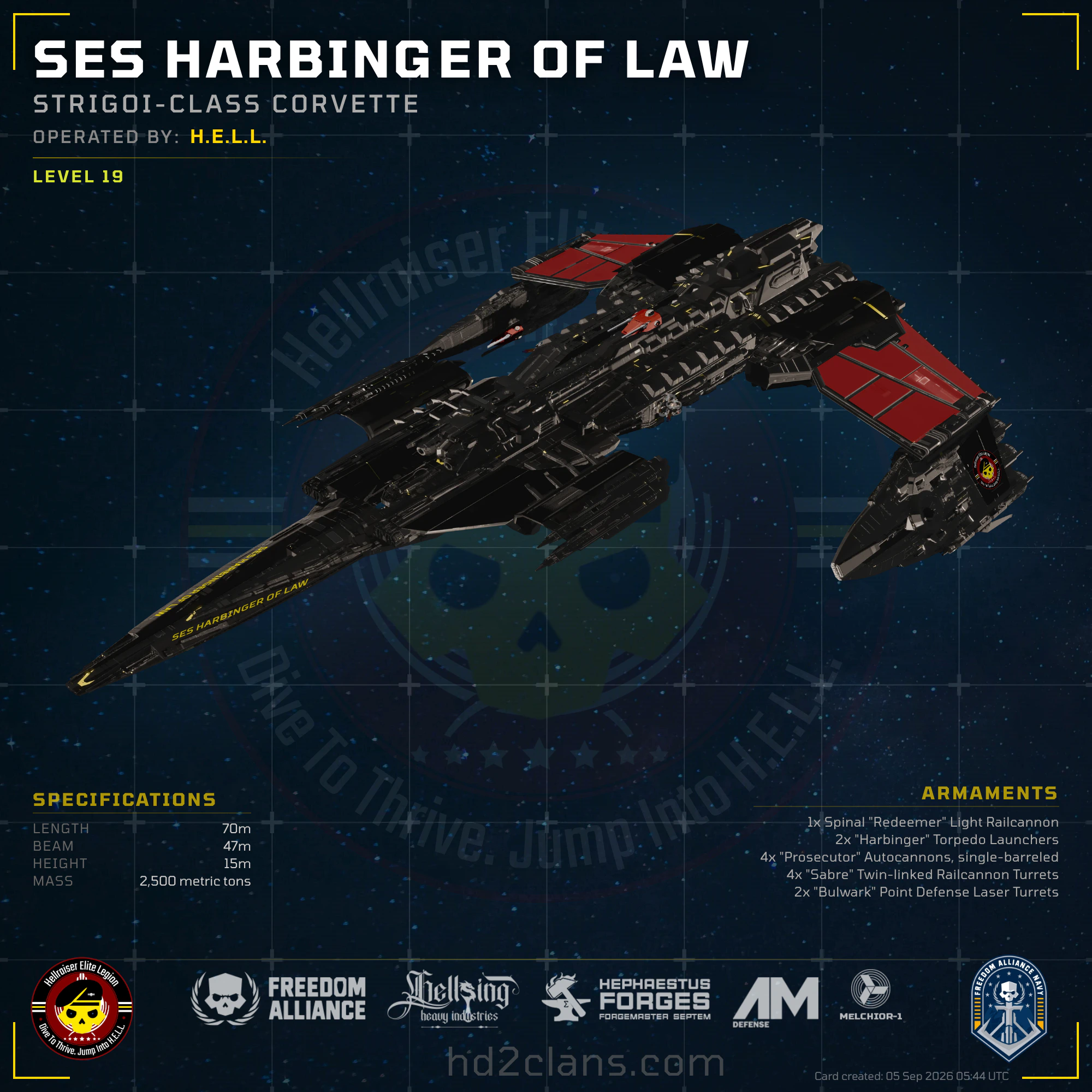 SES Harbinger of Law