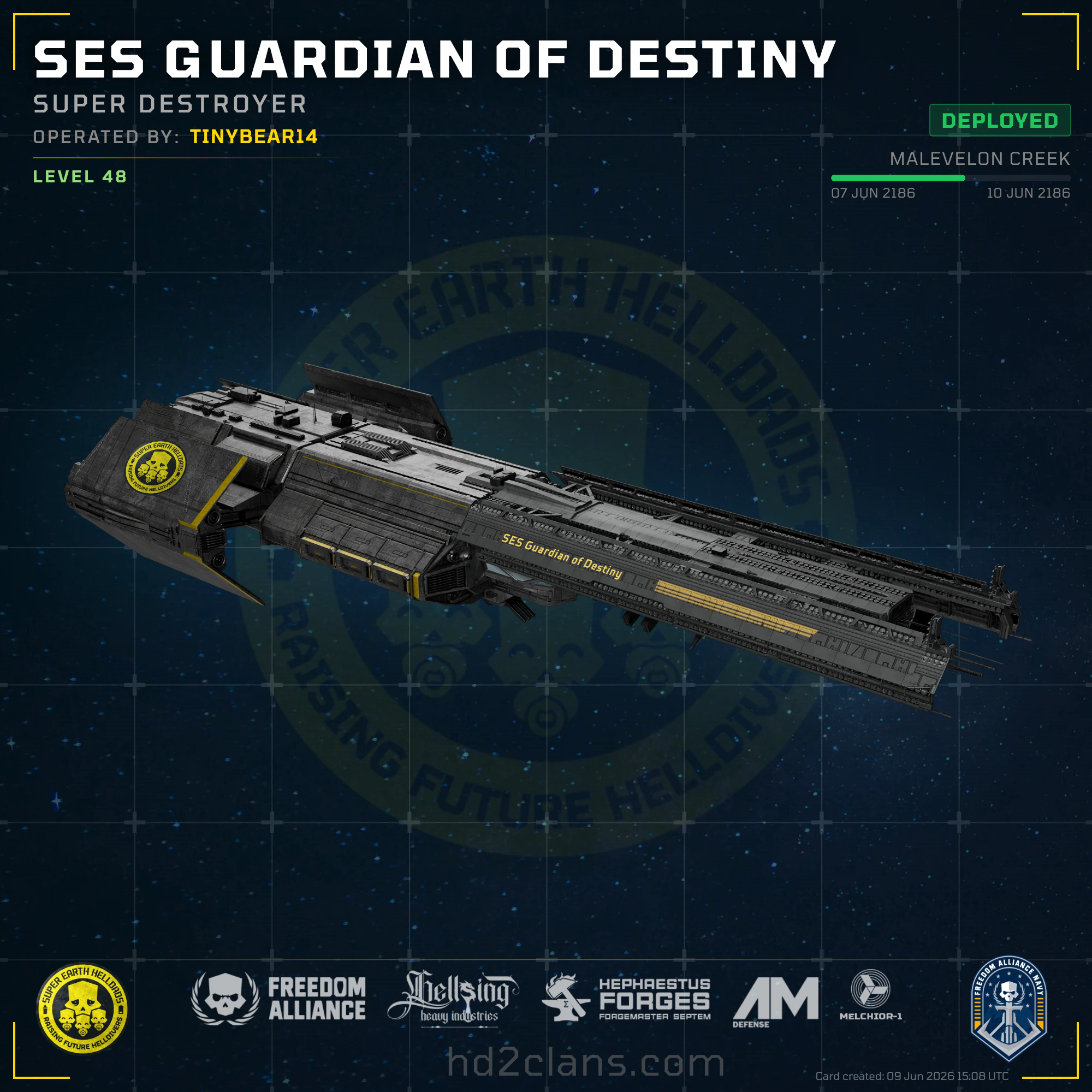 SES Guardian of Destiny