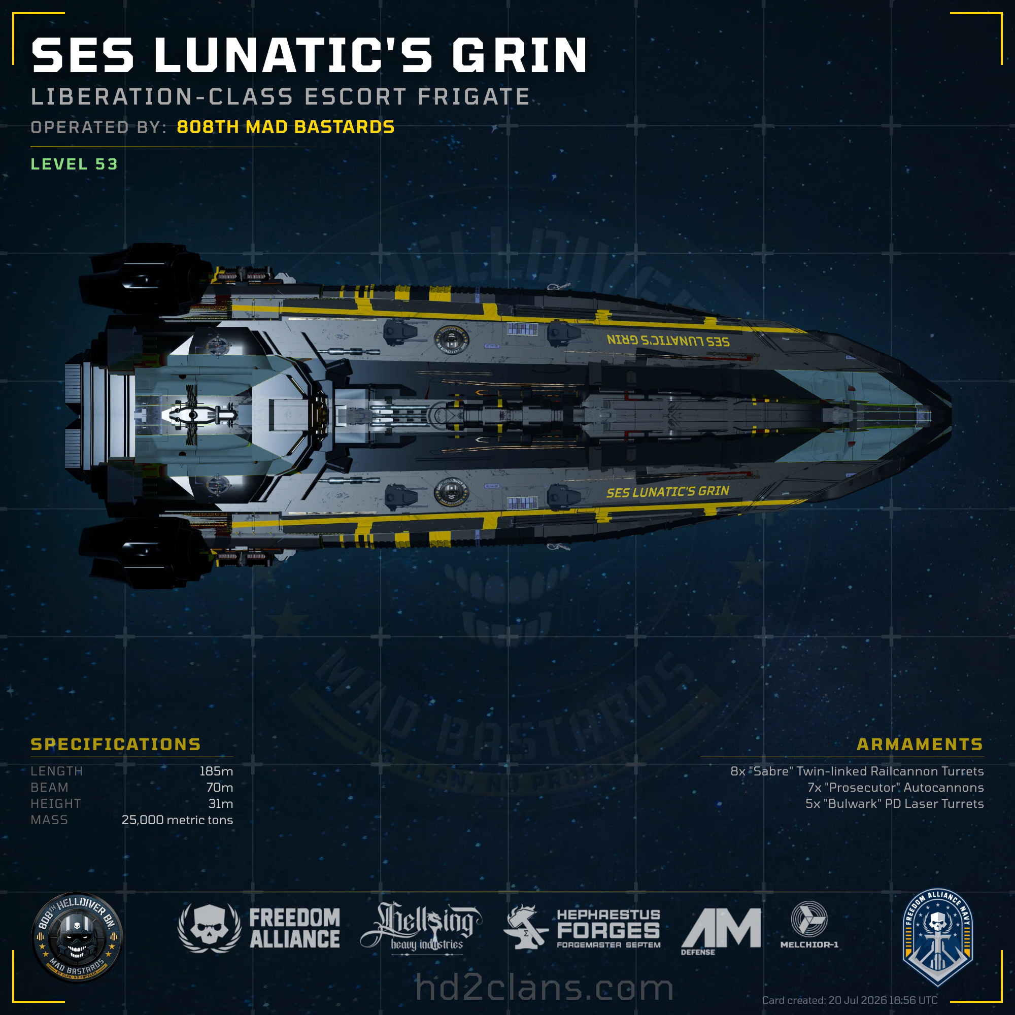 SES Lunatic's Grin