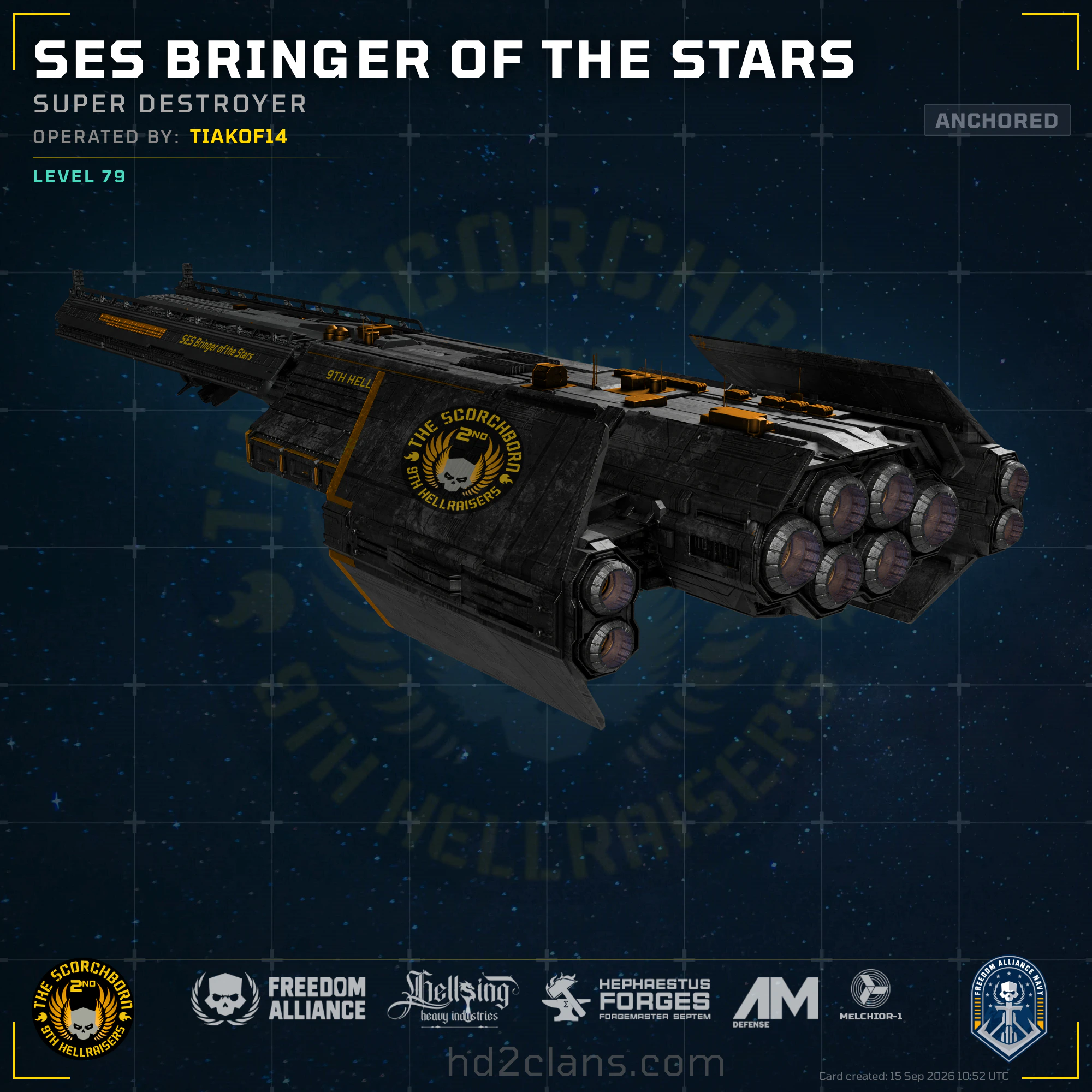 SES Bringer of the Stars
