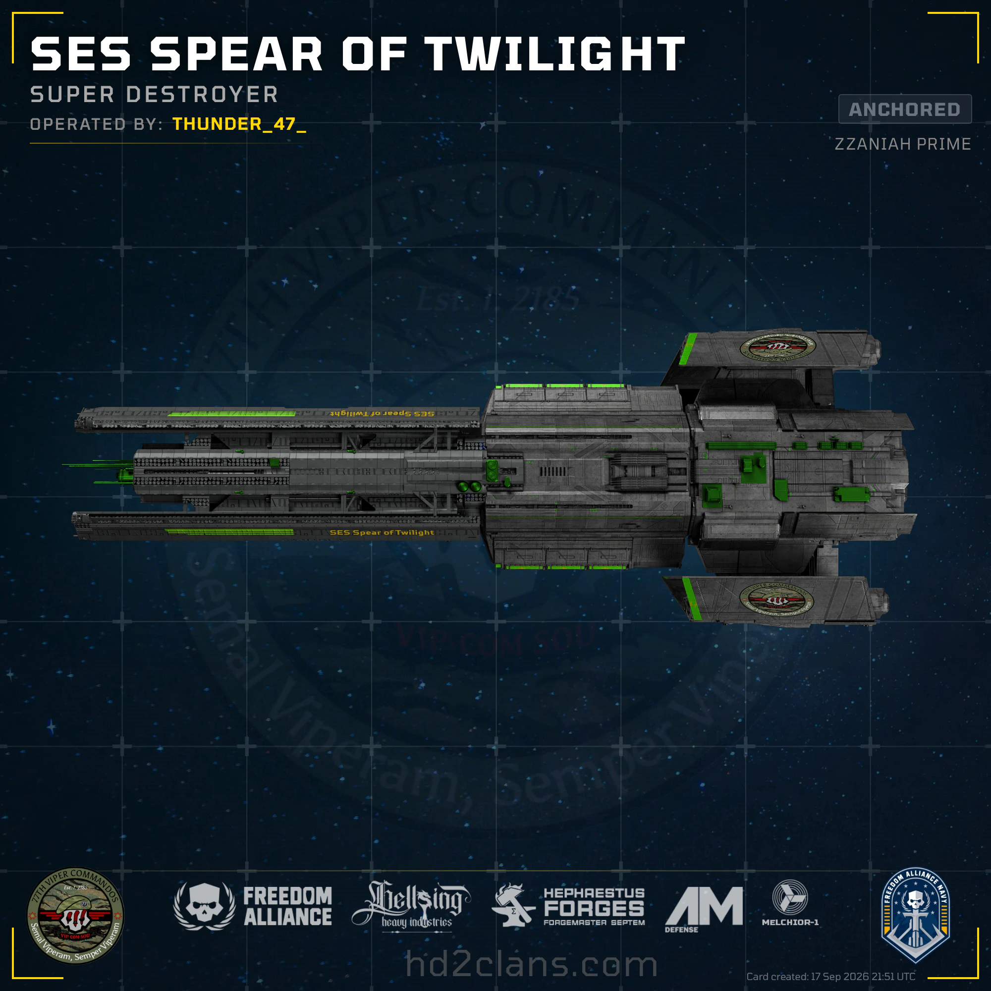 SES Spear of Twilight