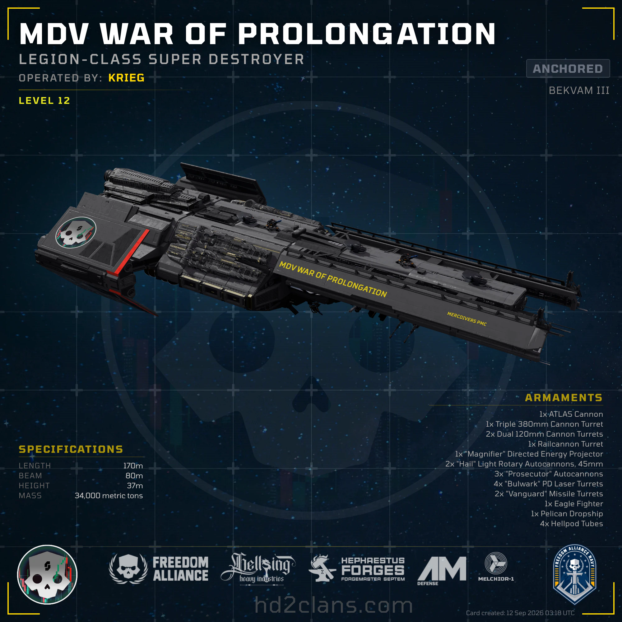 MDV War of Prolongation