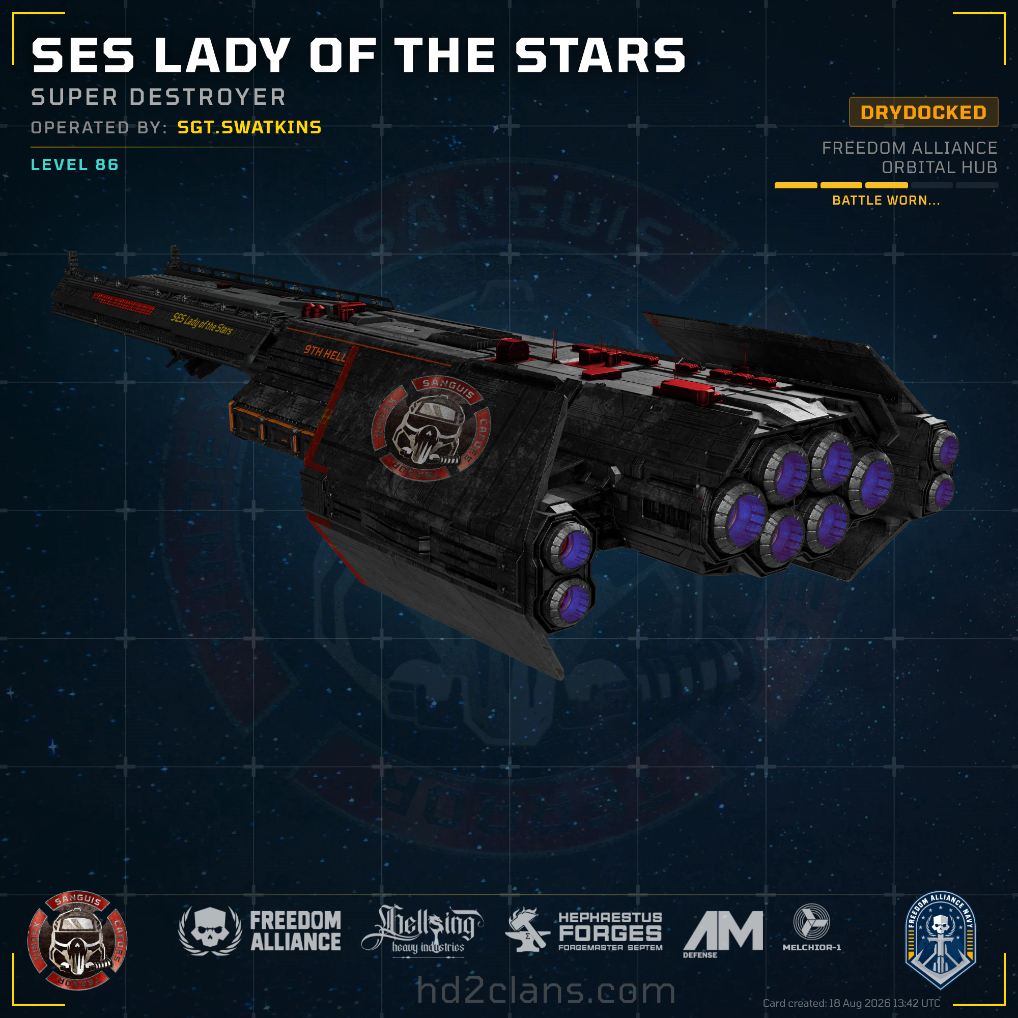 SES Lady of the Stars