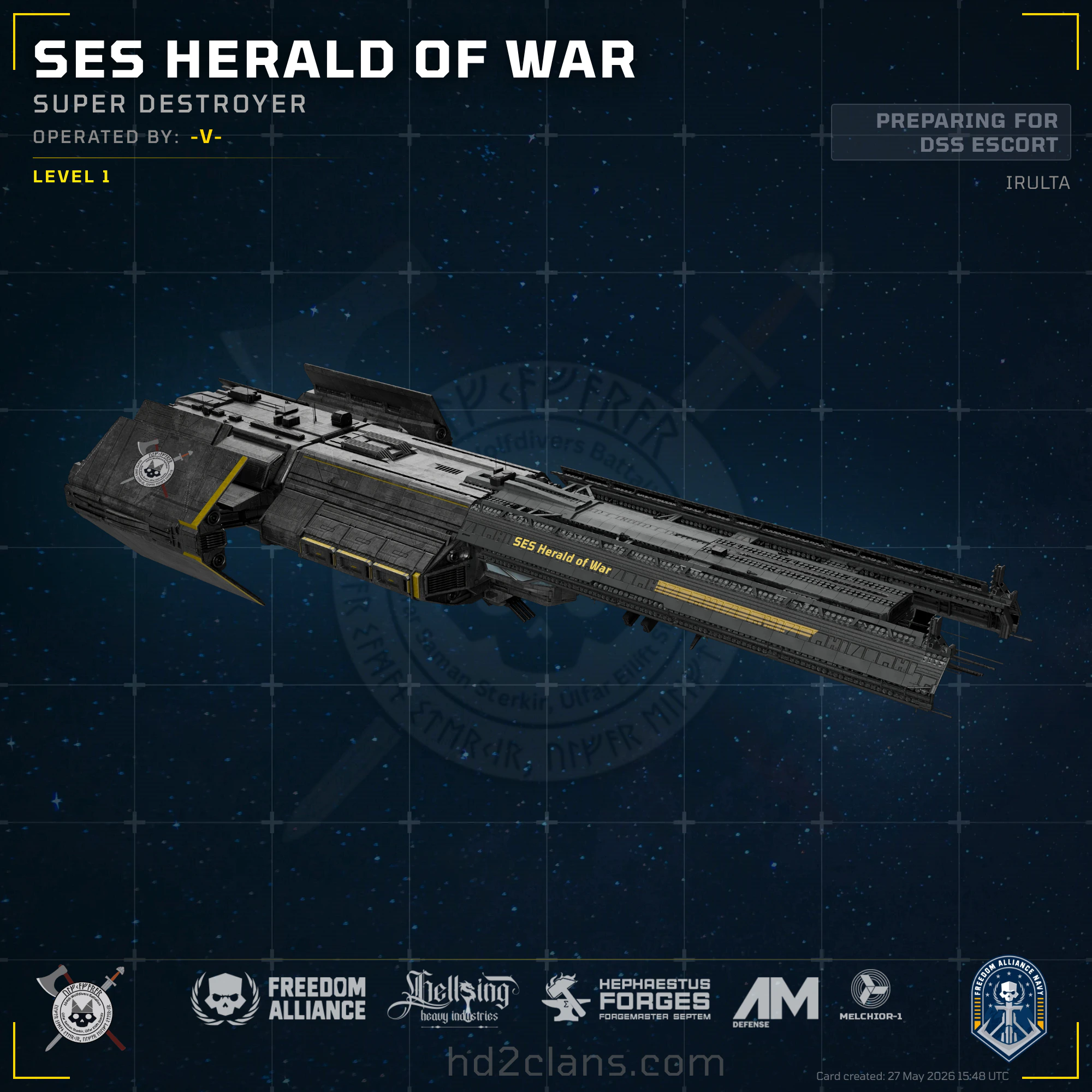 SES Herald of War
