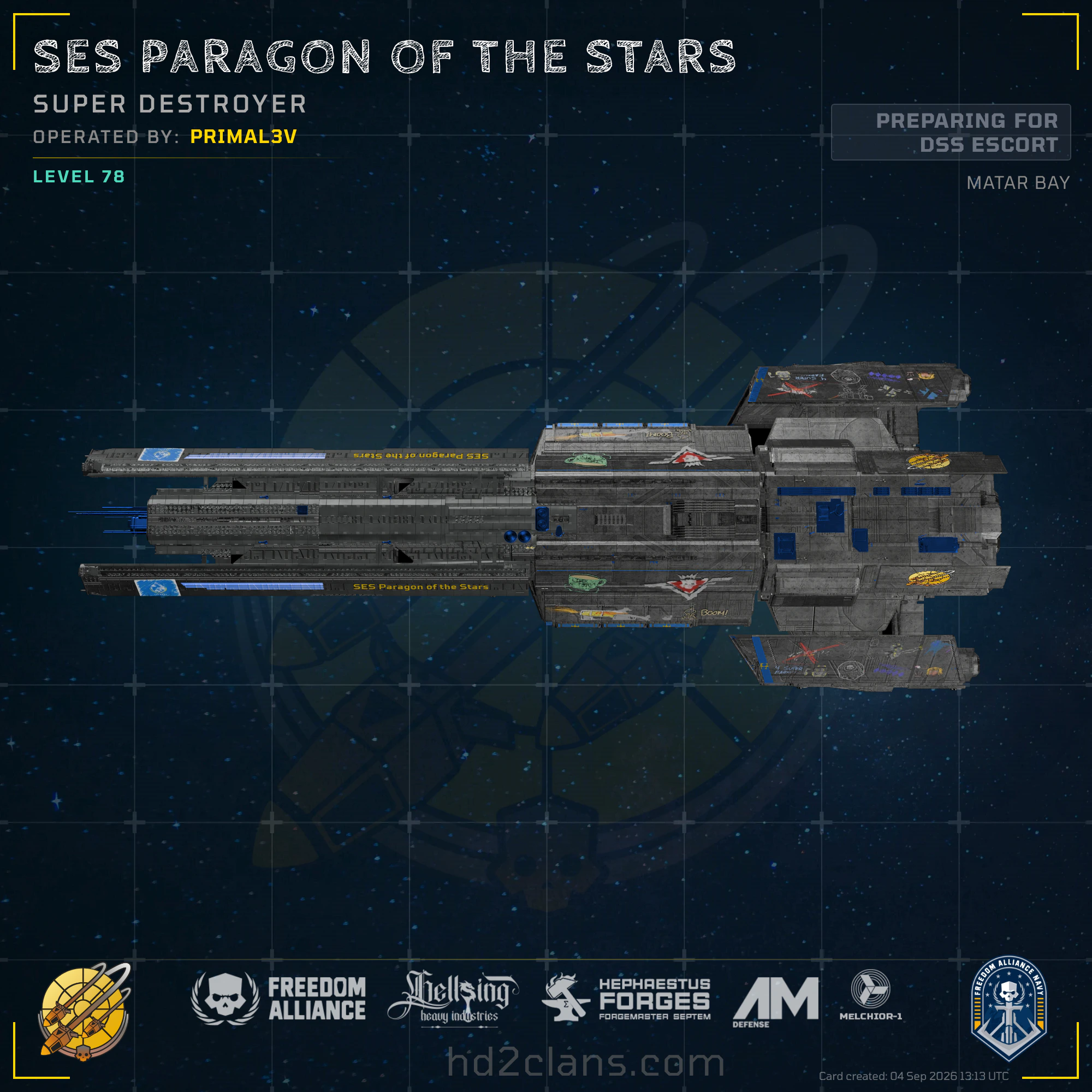 SES Paragon of the Stars