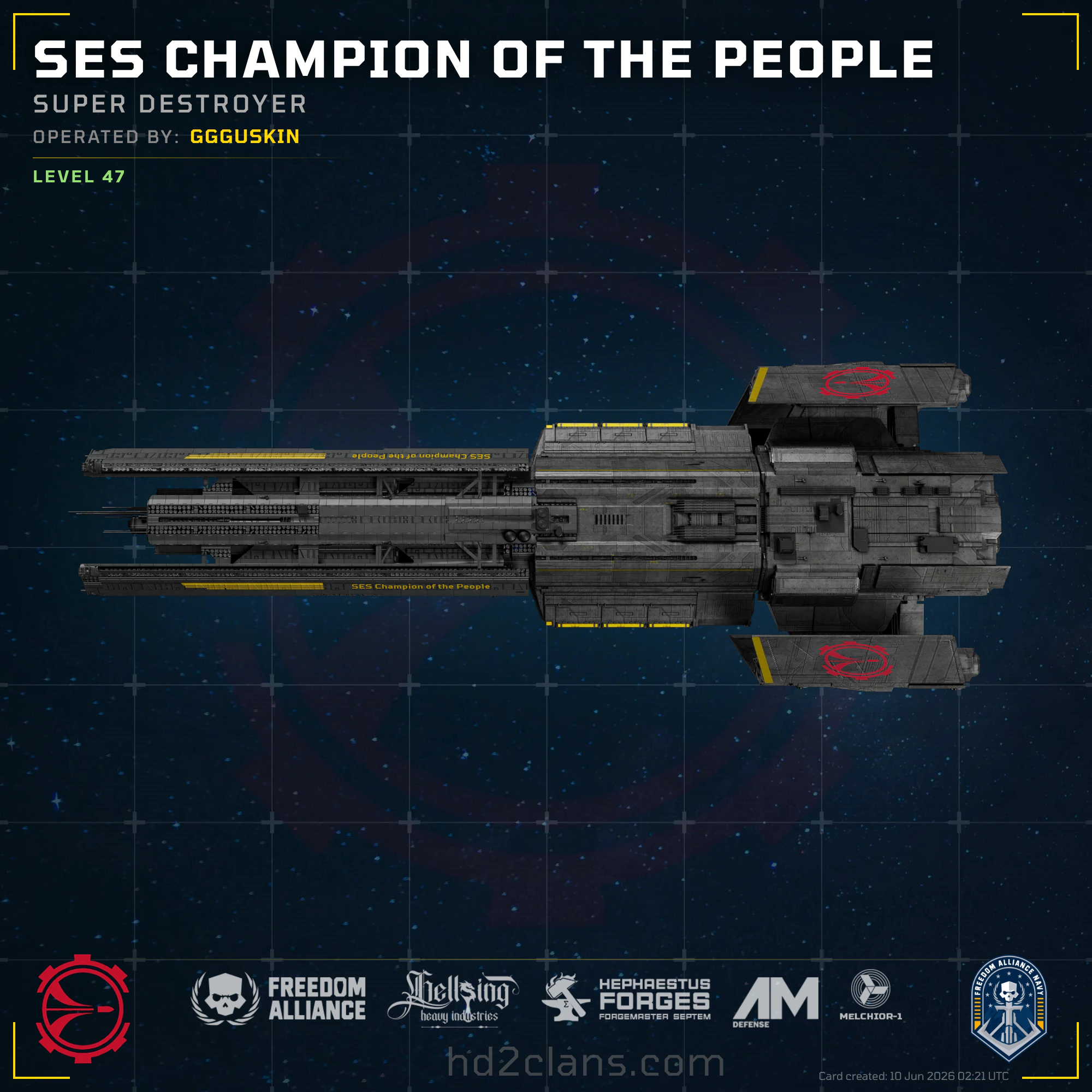 SES Champion of the People
