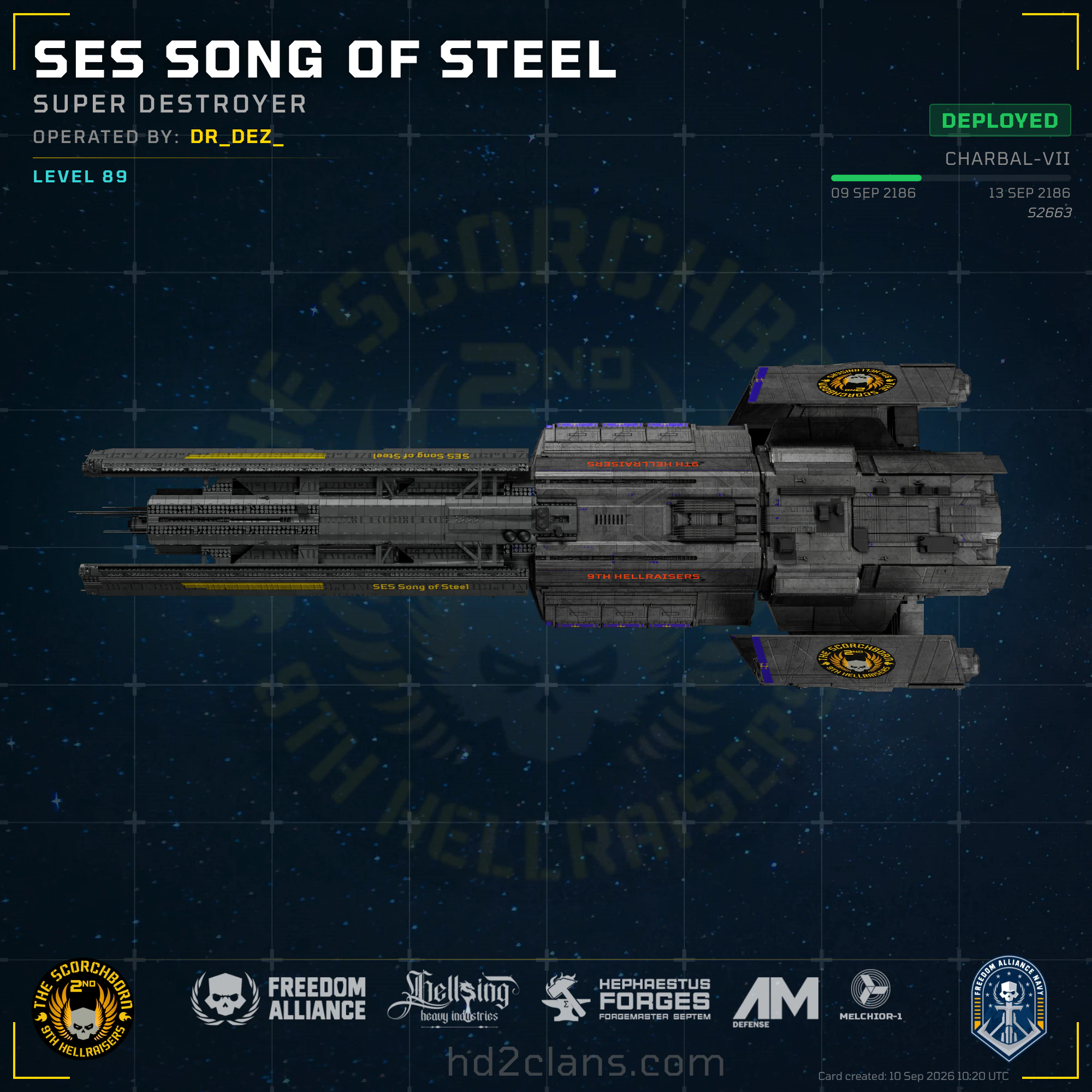 SES Song of Steel